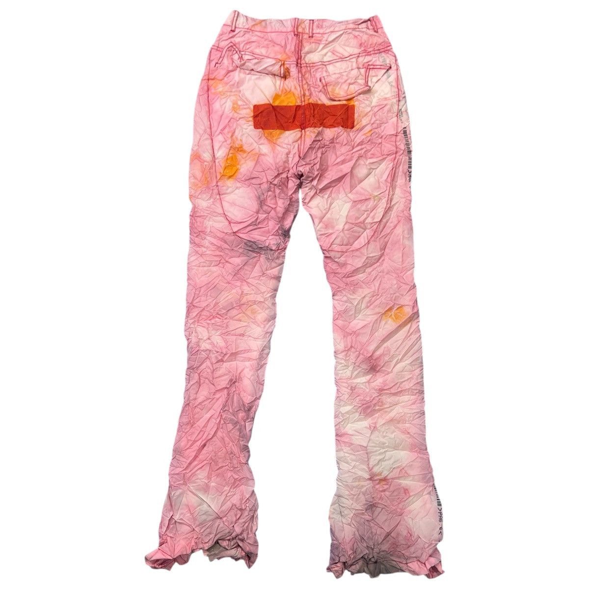 KANGHYUK KANGHYUK 2020 COLLECTION 8 Spray Crinkled Flare Airbag Pants Size US 28 / EU 44 - 7 Thumbnail