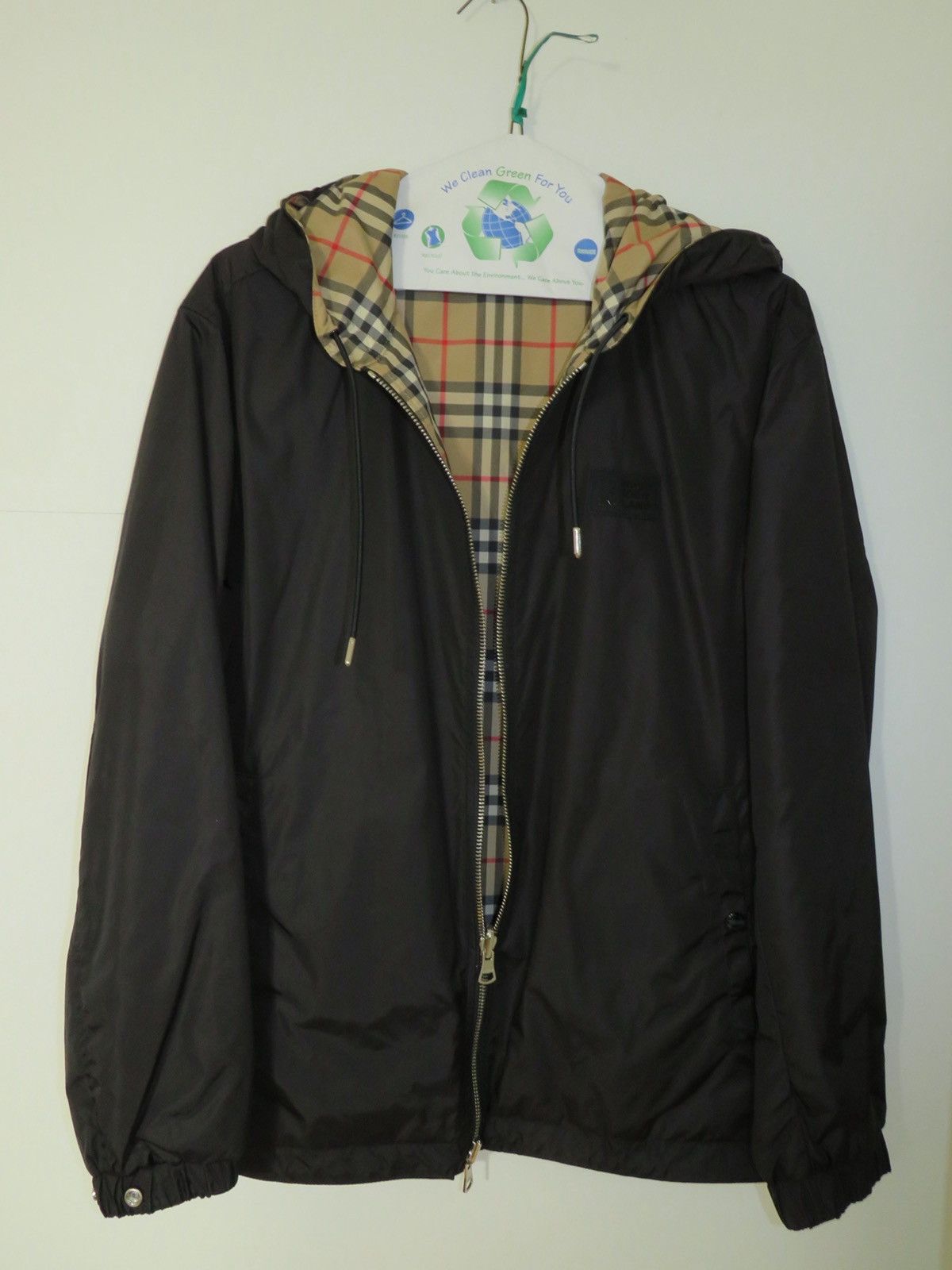 Burberry Burberry Reversible Check Hooded Jacket EUC Size US M / EU 48-50 / 2 - 2 Thumbnail