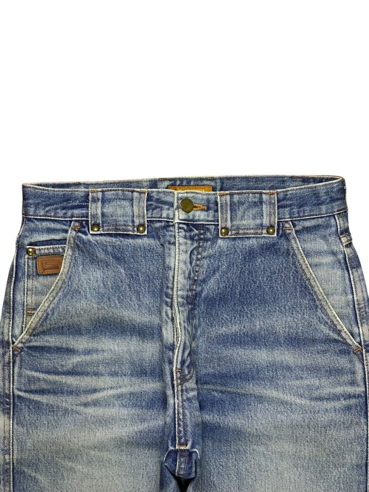 Japanese Brand Vintage Japanese Brand Faded Wash Distressed Jeans Size US 30 / EU 46 - 4 Thumbnail