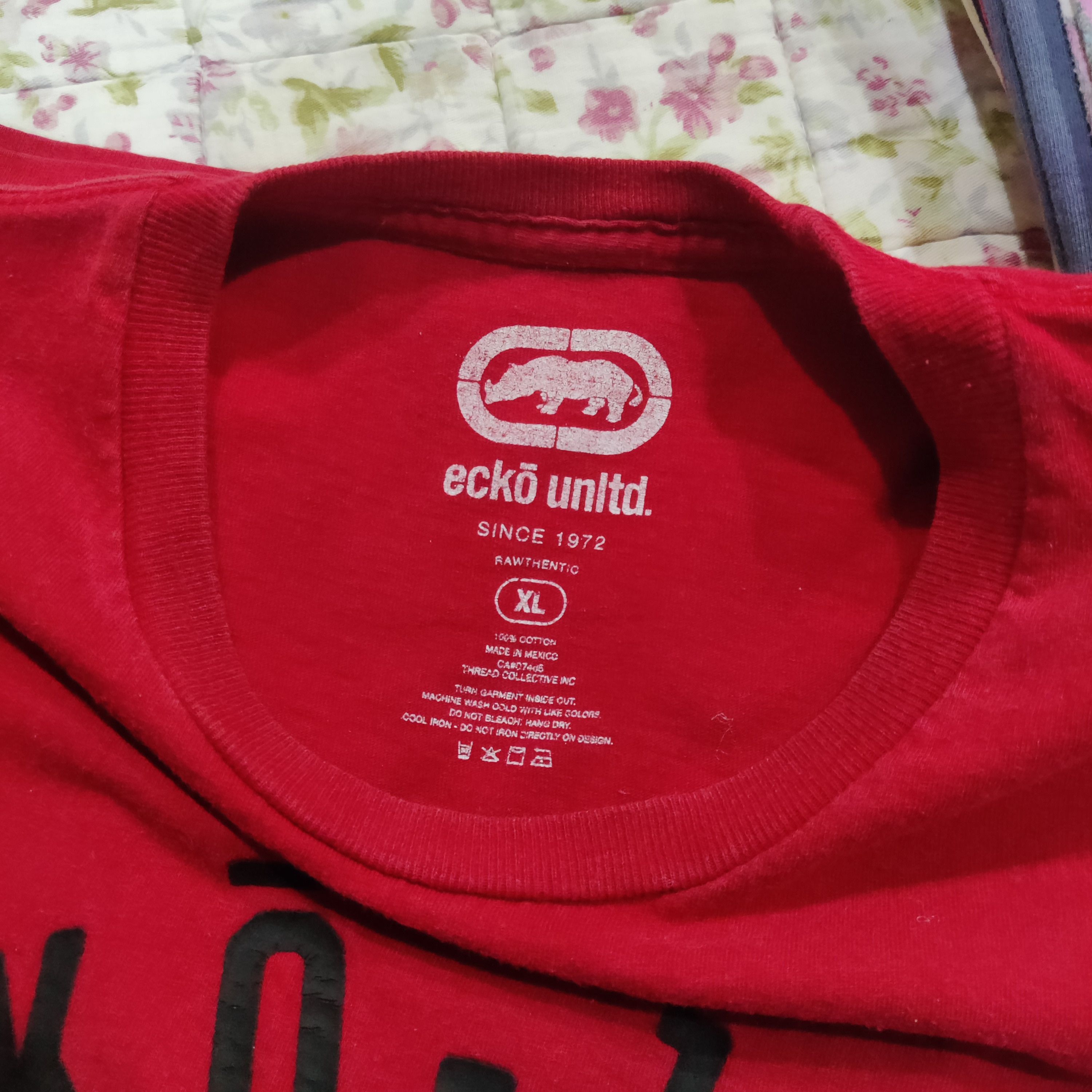 Ecko Unltd. × Vintage eckō unltd. 1972 Tee Size US XL / EU 56 / 4 - 5 Thumbnail