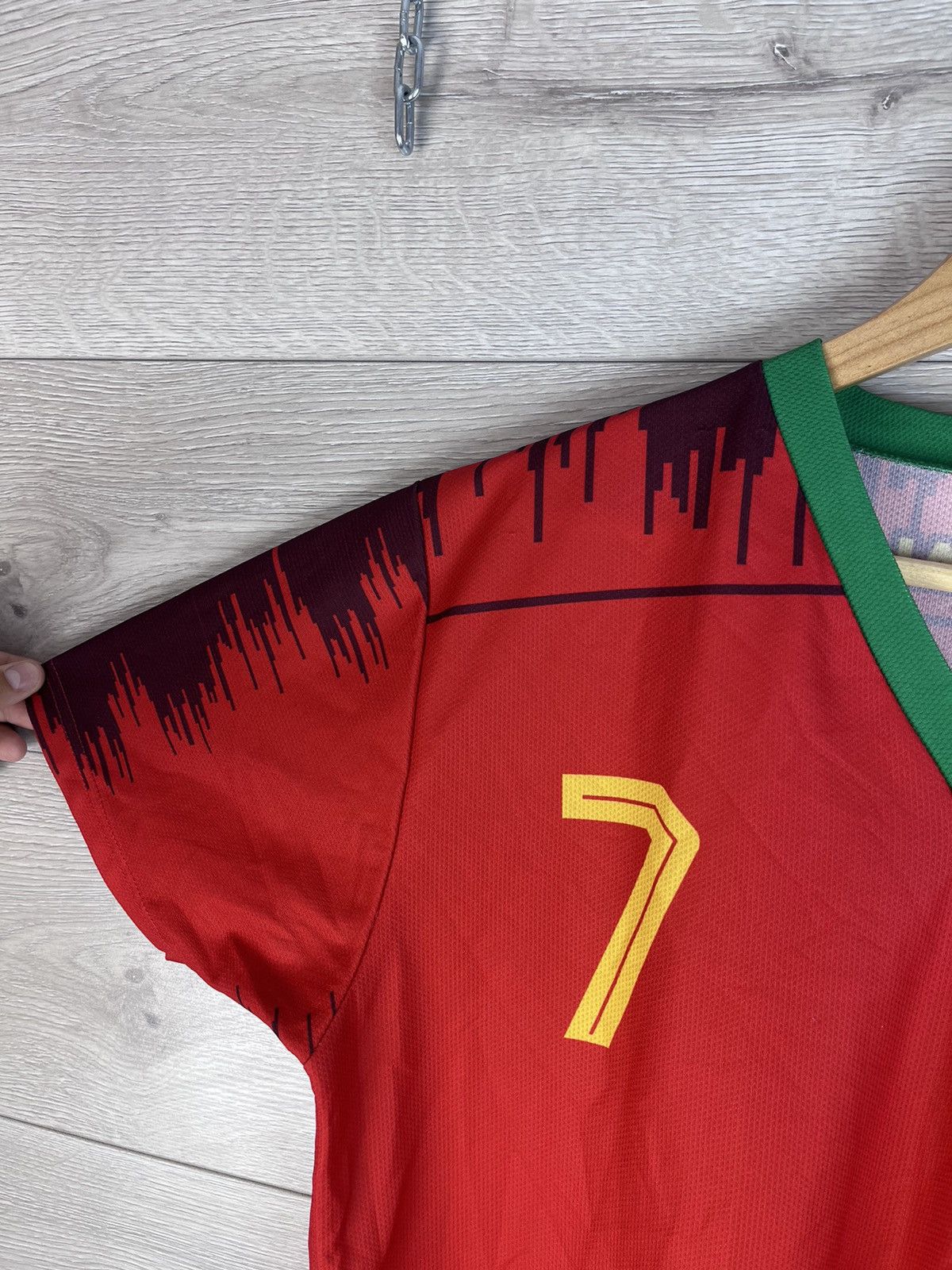 Other Men soccer jersey Portugal 🇵🇹 #7 Ronaldo Size US M / EU 48-50 / 2 - 8 Thumbnail