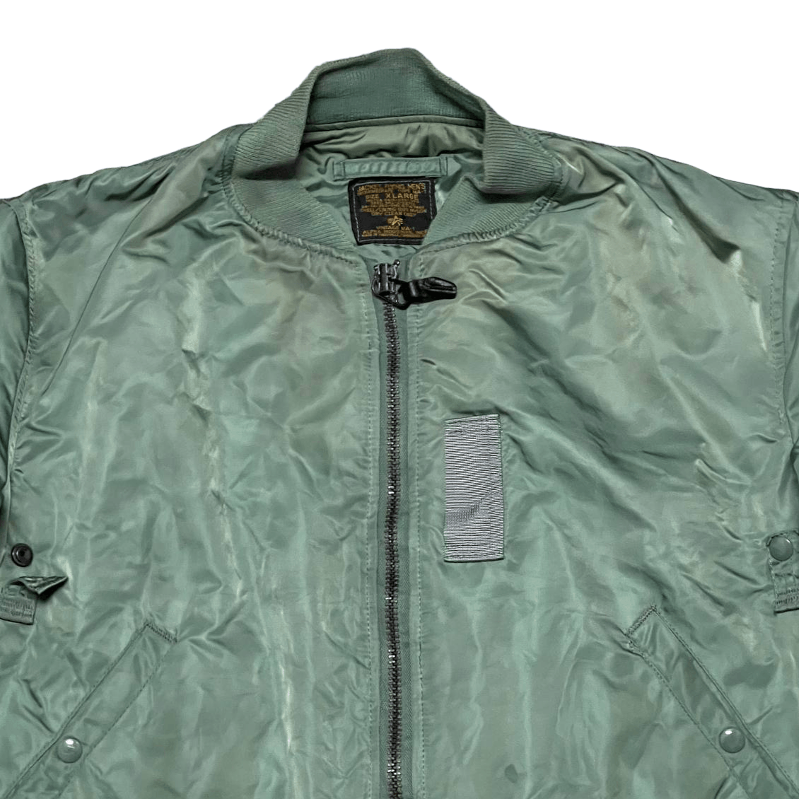 Alpha Industries Vintage Alpha Industries Us Air Force Bomber Jacket Ma 1 Size US XL / EU 56 / 4 - 2 Thumbnail