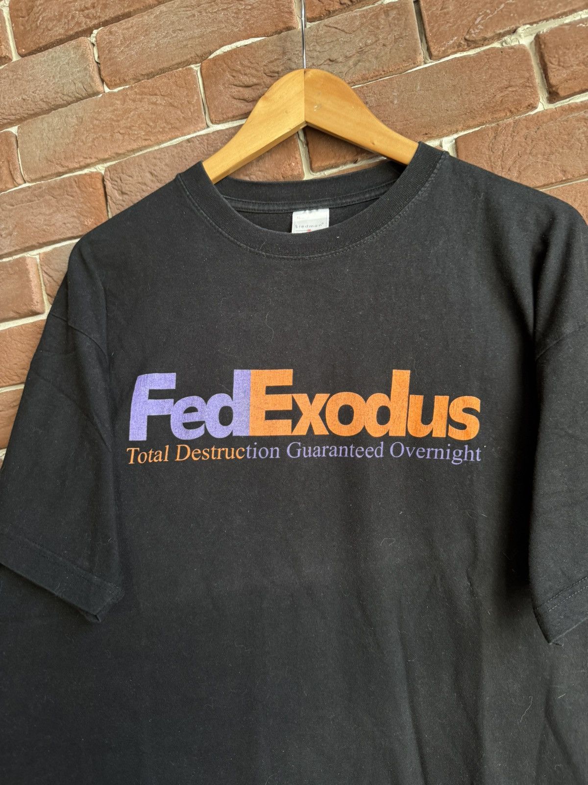 Band Tees GRAIL 2002 Exodus FedExodus Total Destruction Metal T Shirt Size US XL / EU 56 / 4 - 5 Thumbnail