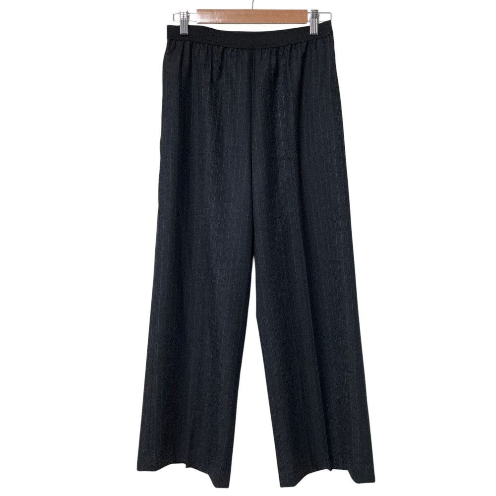 Other Other AP STUDIO Wool Stripe Easy Slacks Textile Pants DUTY FREE for USA Size ONE SIZE - 1 Thumbnail