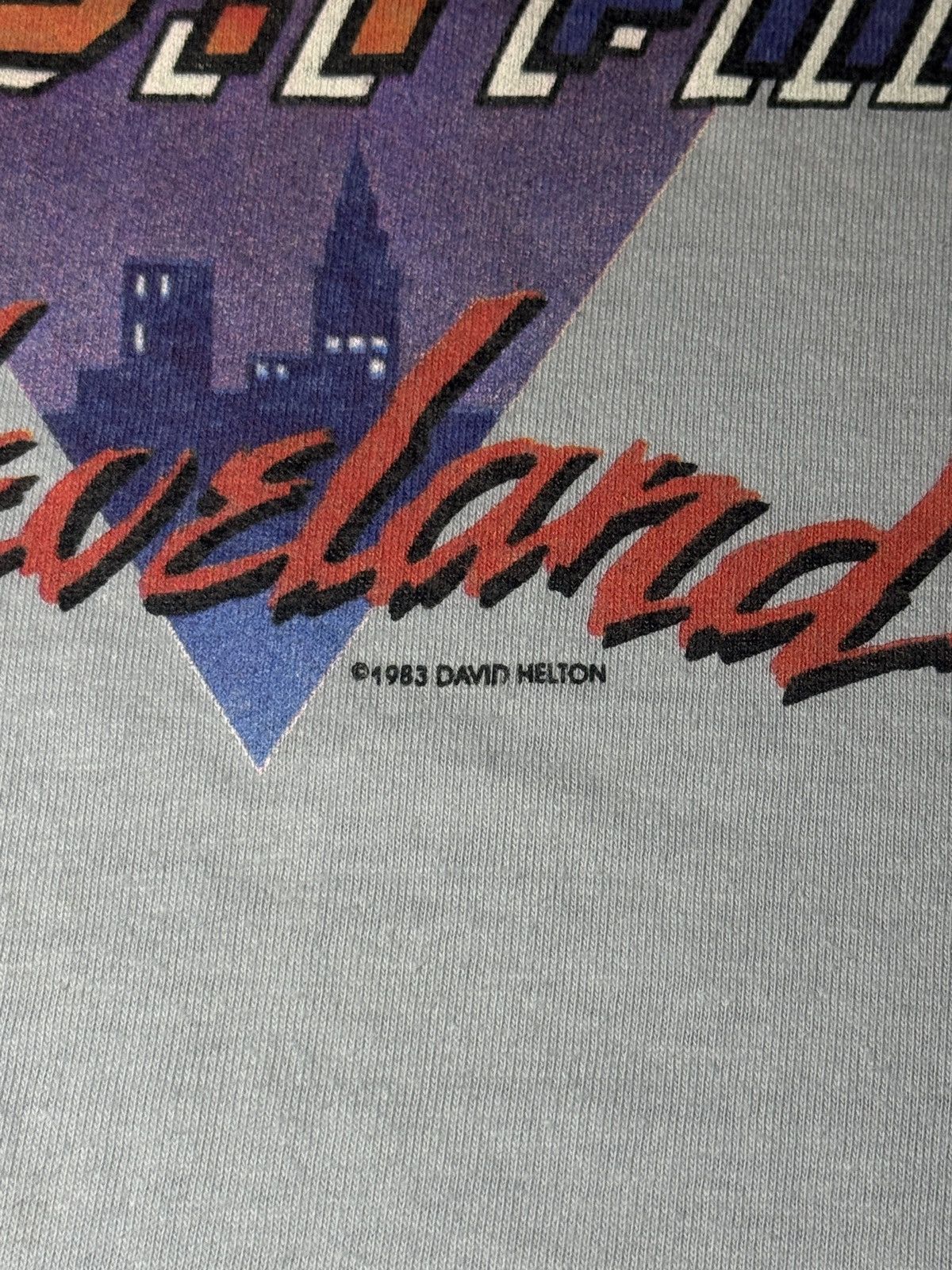 Vintage Vtg 80s WMMS Cleveland Rock And Roll Radio Buzzard T Shirt Size US XS / EU 42 / 0 - 3 Thumbnail