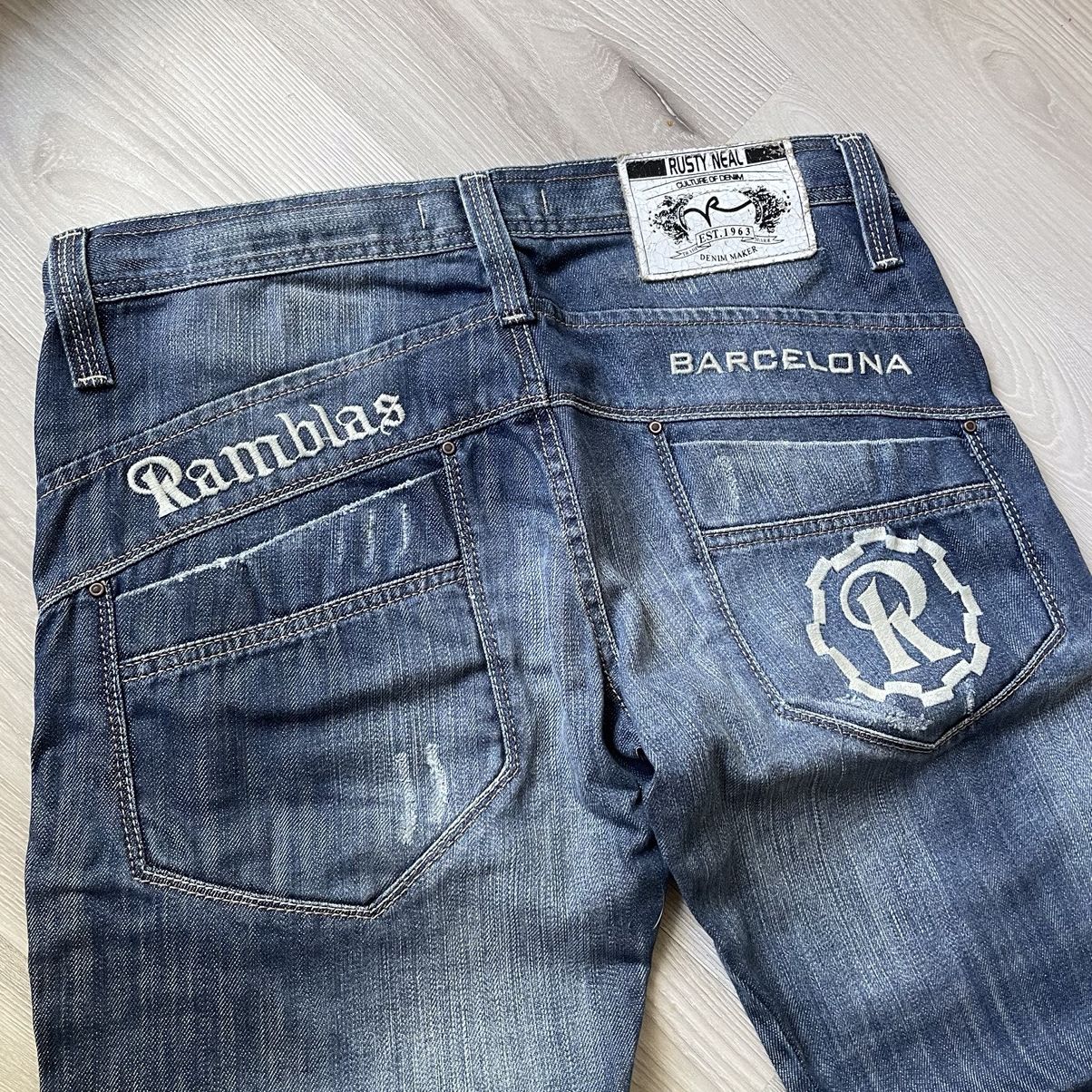 Designer × Japanese Brand Vintage rap jeans y2k style Size US 30 / EU 46 - 7 Thumbnail