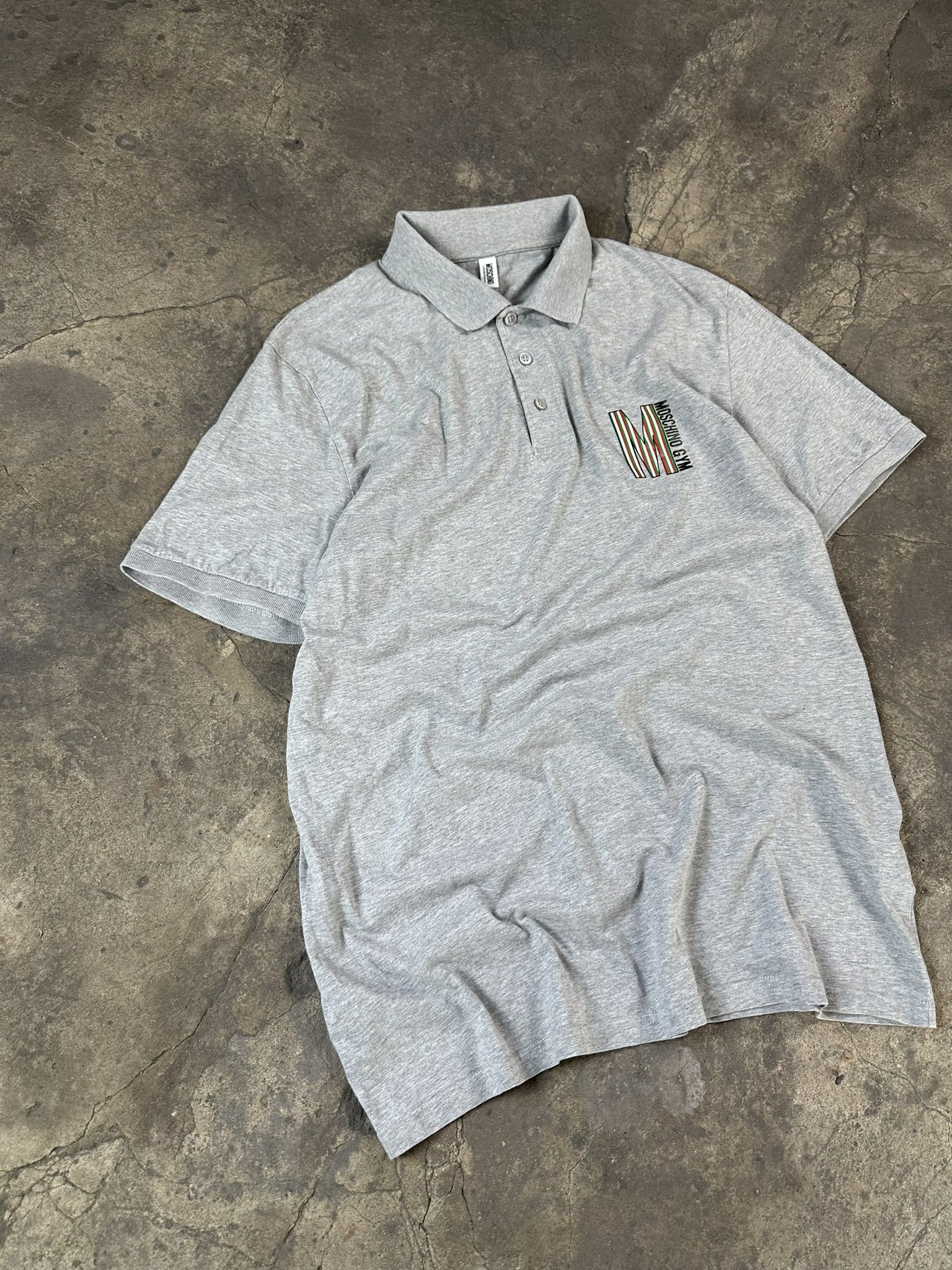 Moschino Moschino Logo Polo T-shirt Luxury Size US L / EU 52-54 / 3 - 2 Thumbnail