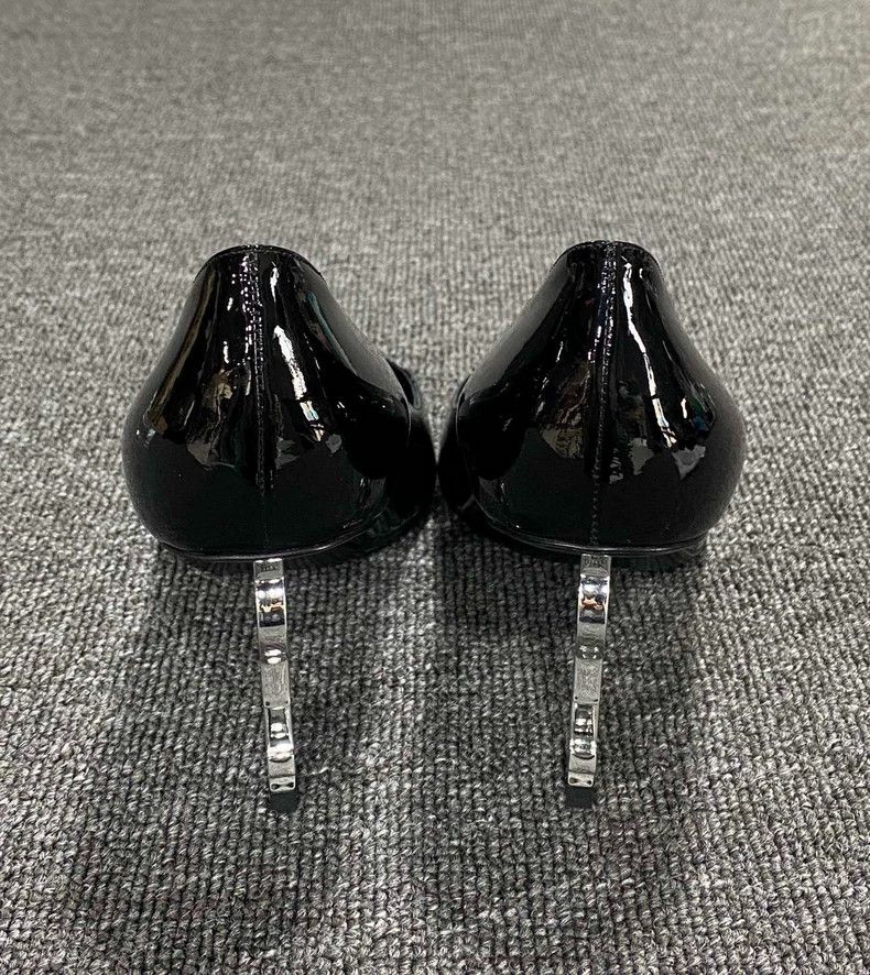 Saint Laurent Paris Saint Laurent Paris Metal Heel Heels 2505-Nextarrow Size US 6 / IT 36 - 4 Thumbnail