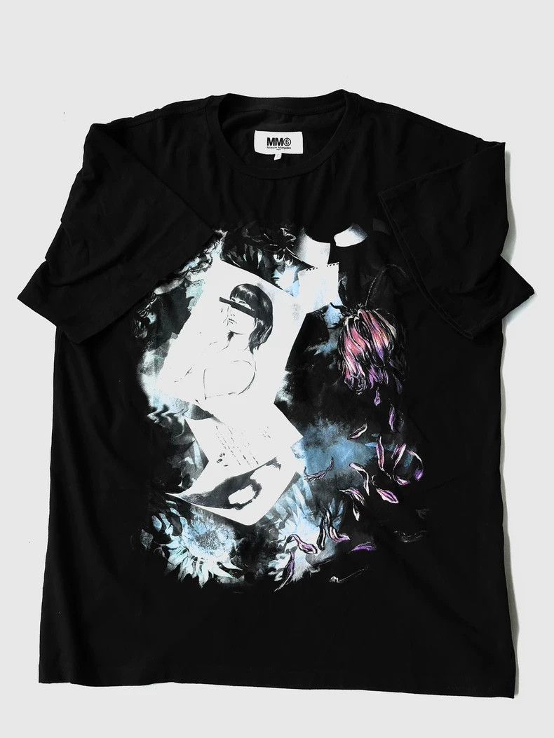 maison margiela graphic short sleeve t-shirt - dmc
