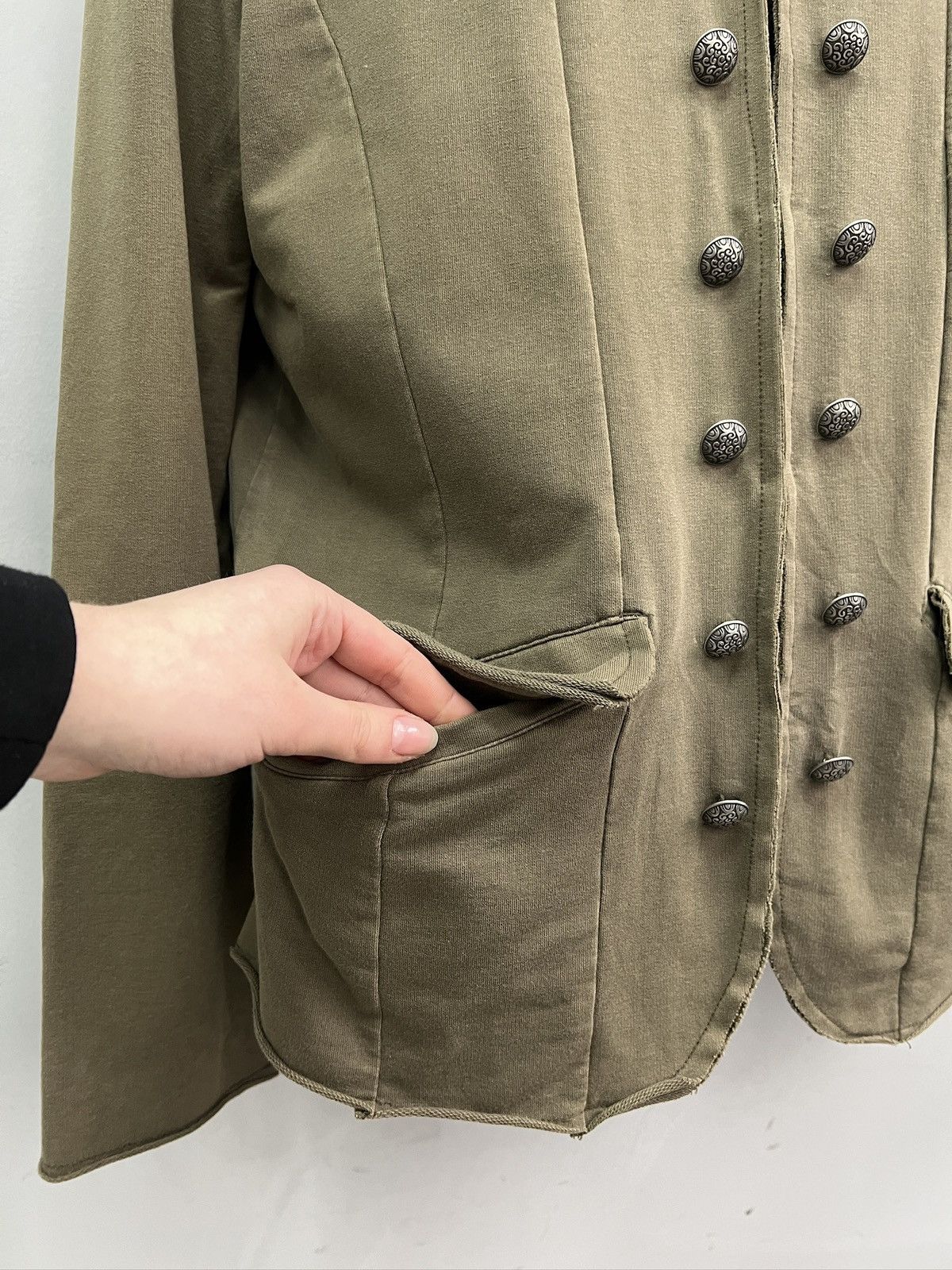 PPFM Military army officer buttons napoleon jacket balmain style Size US M / EU 48-50 / 2 - 5 Thumbnail