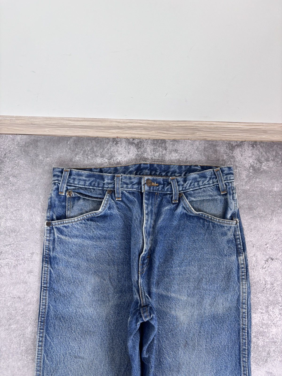 Dickies Vintage Dickies Faded Blue Denim Jeans USA Workwear Hype Size US 32 / EU 48 - 16 Thumbnail