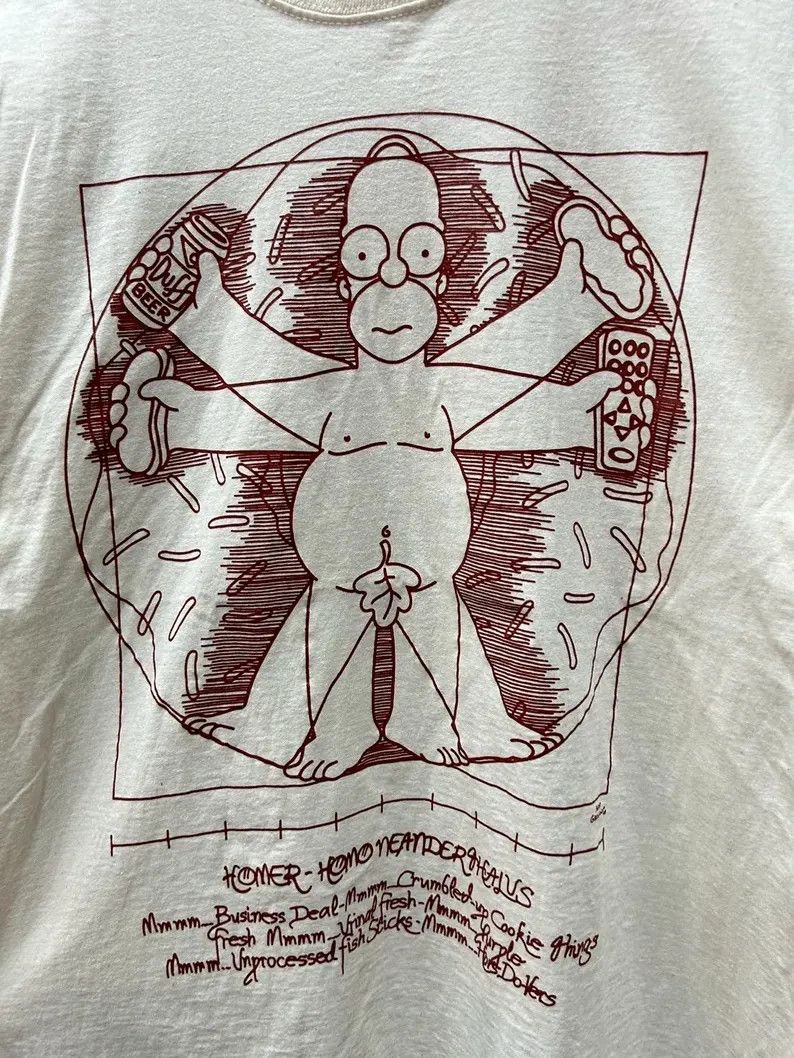 Vintage Vintage 2000s The Simpsons tshirt size M Size US M / EU 48-50 / 2 - 3 Thumbnail