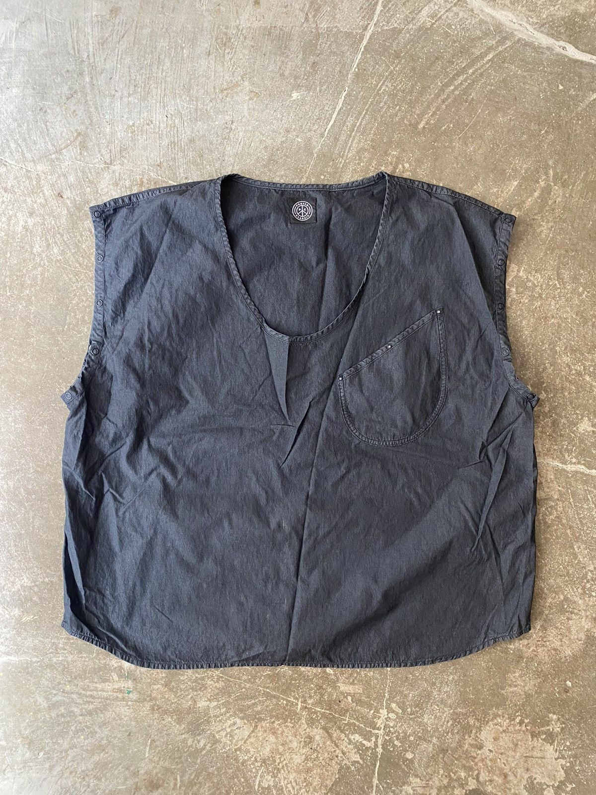 Porter Classic Porter Classic Poplin 2 Way Vest Kapital Engineered Garments Size US XL / EU 56 / 4 - 2 Thumbnail