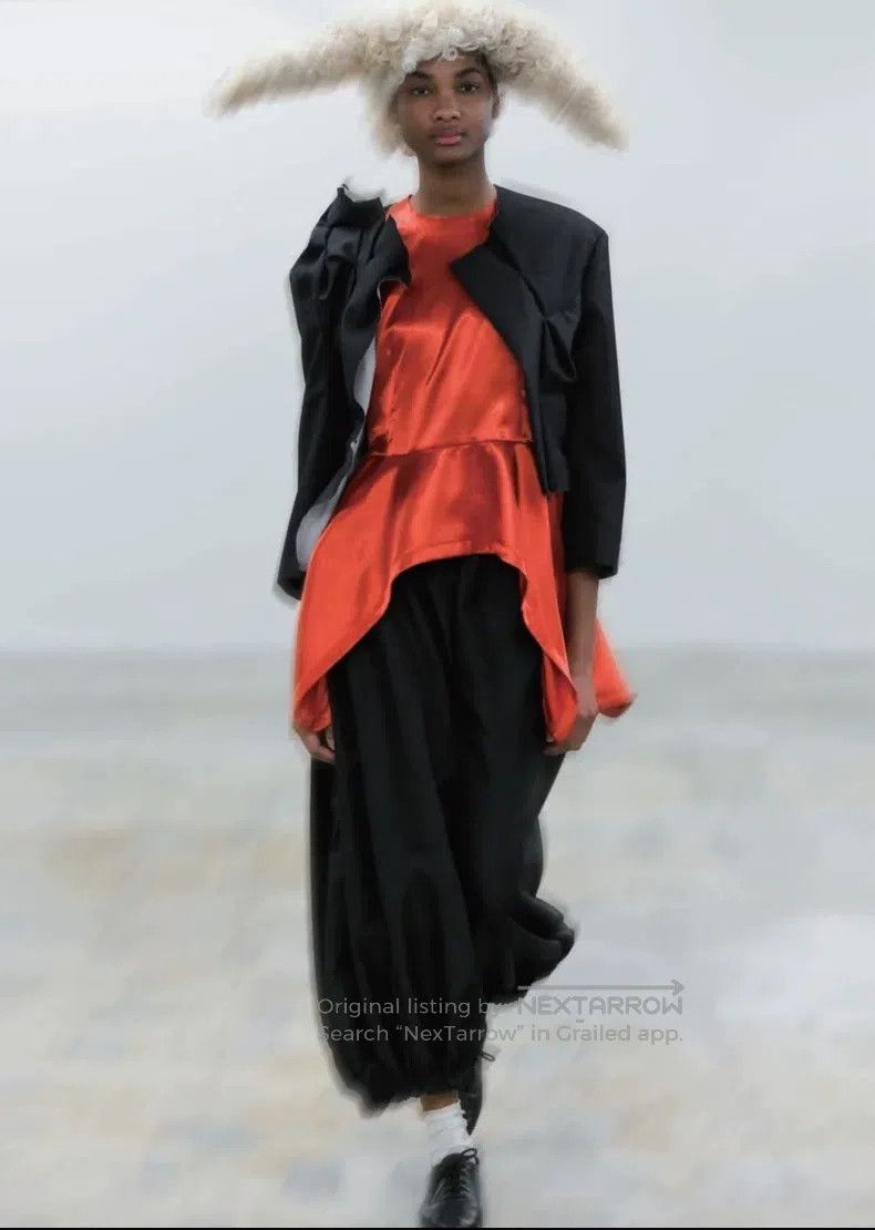 Comme des Garcons Comme Des Garcons Black Pleated Short Jacket Size S / US 4 / IT 40 - 3 Thumbnail