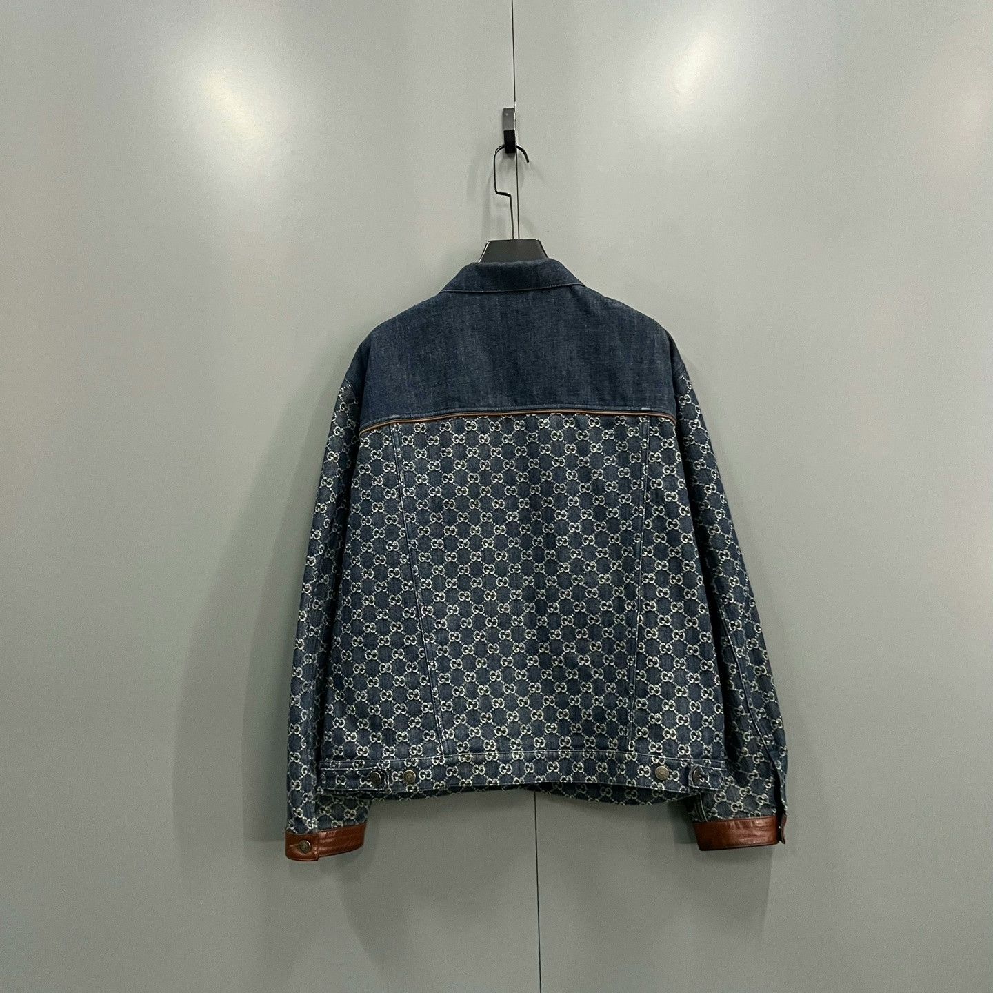 Gucci Gucci Monogram Denim Jacket Size US M / EU 48-50 / 2 - 2 Thumbnail