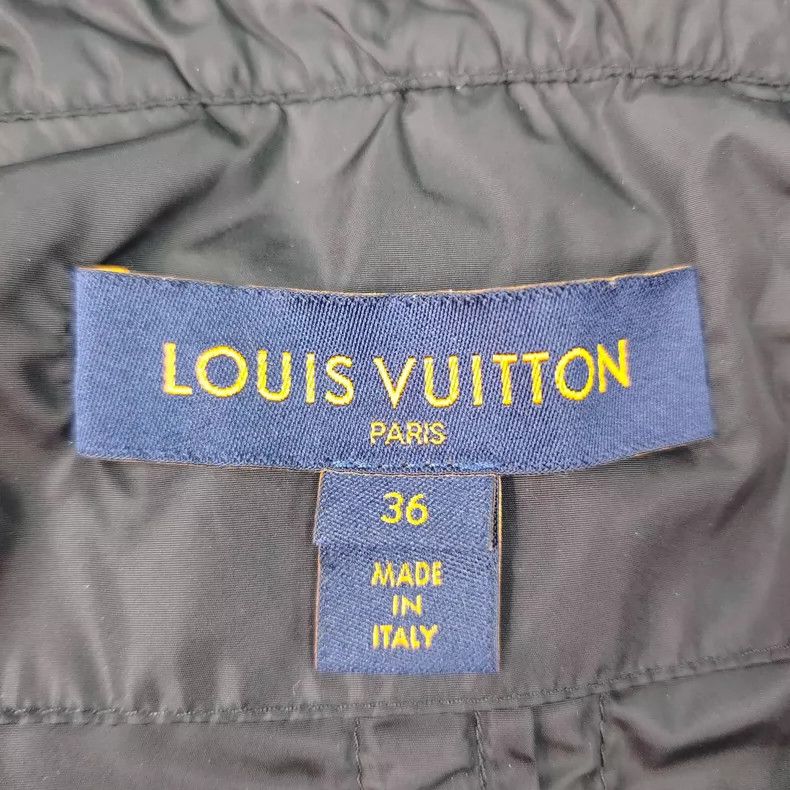 Louis Vuitton Louis Vuitton Black presbyopic leather label bat sleeve nyl Size XS / US 0-2 / IT 36-38 - 5 Thumbnail