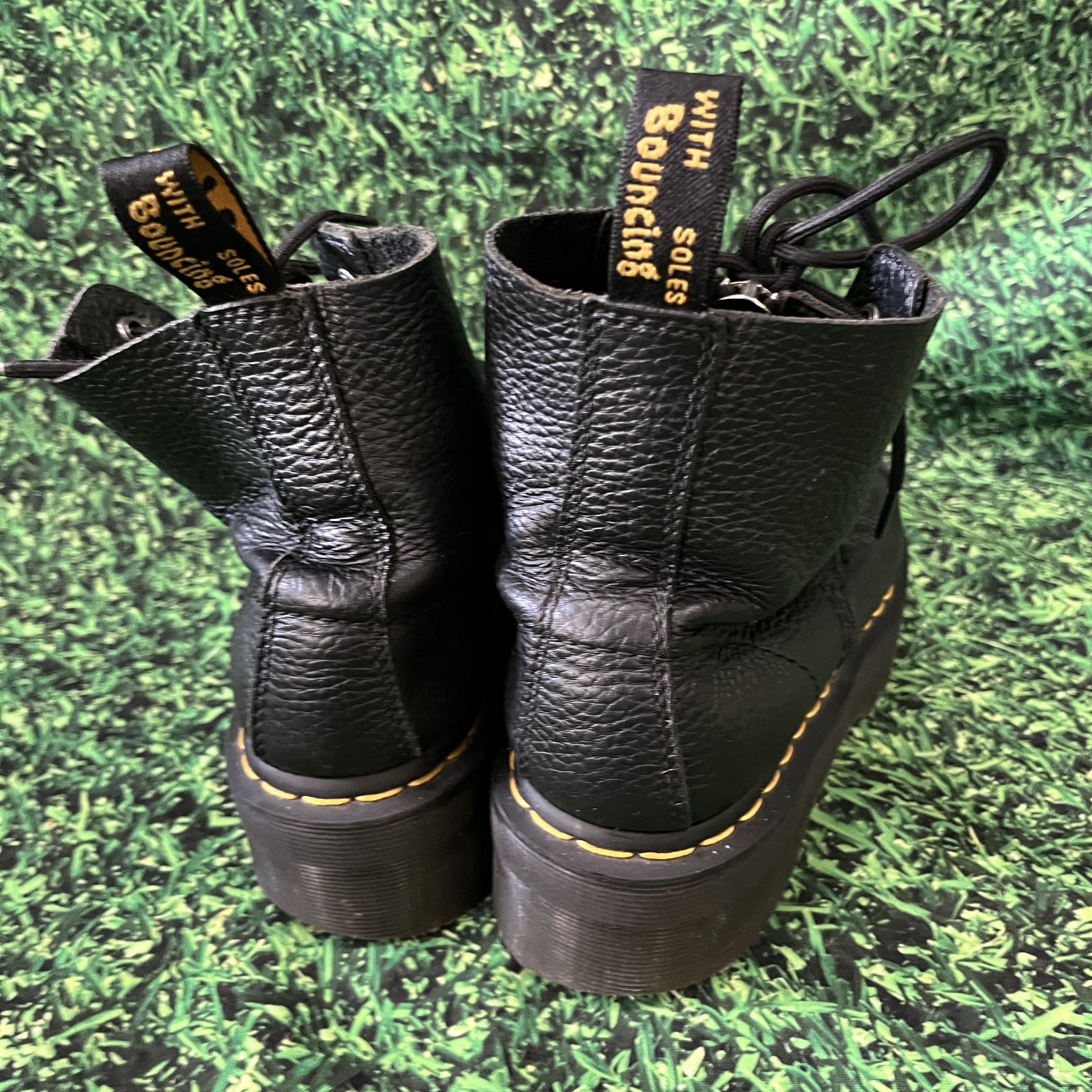 Dr. Martens DR MARTENS SINCLAIR MILLED NAPPA LEATHER boots Size US 7 / IT 37 - 6 Thumbnail