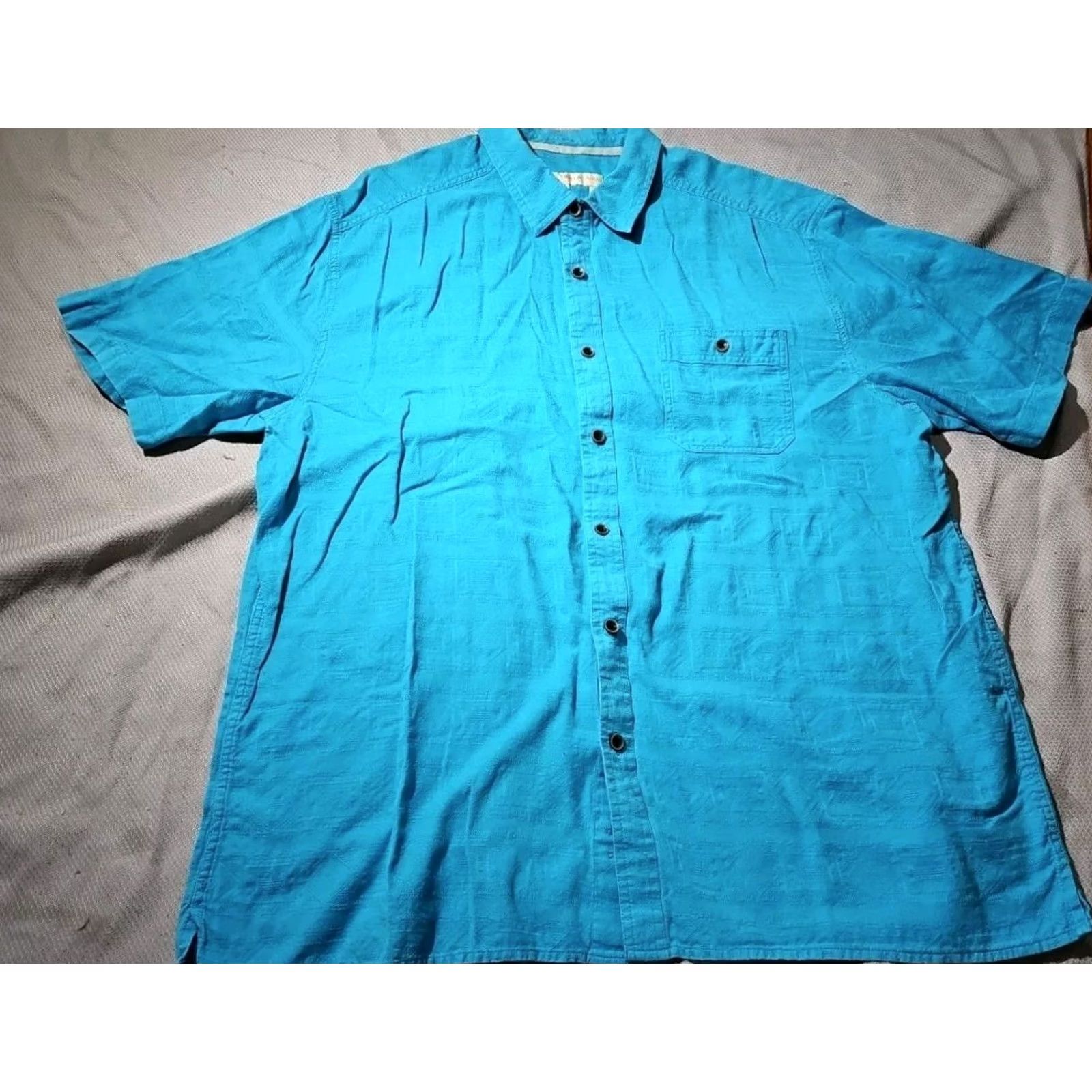 The Territory Ahead Territory Ahead Shirt Mens 2XL Blue Allover Aztec Abstract Button Preppy Shirt Size US XXL / EU 58 / 5 - 2 Thumbnail