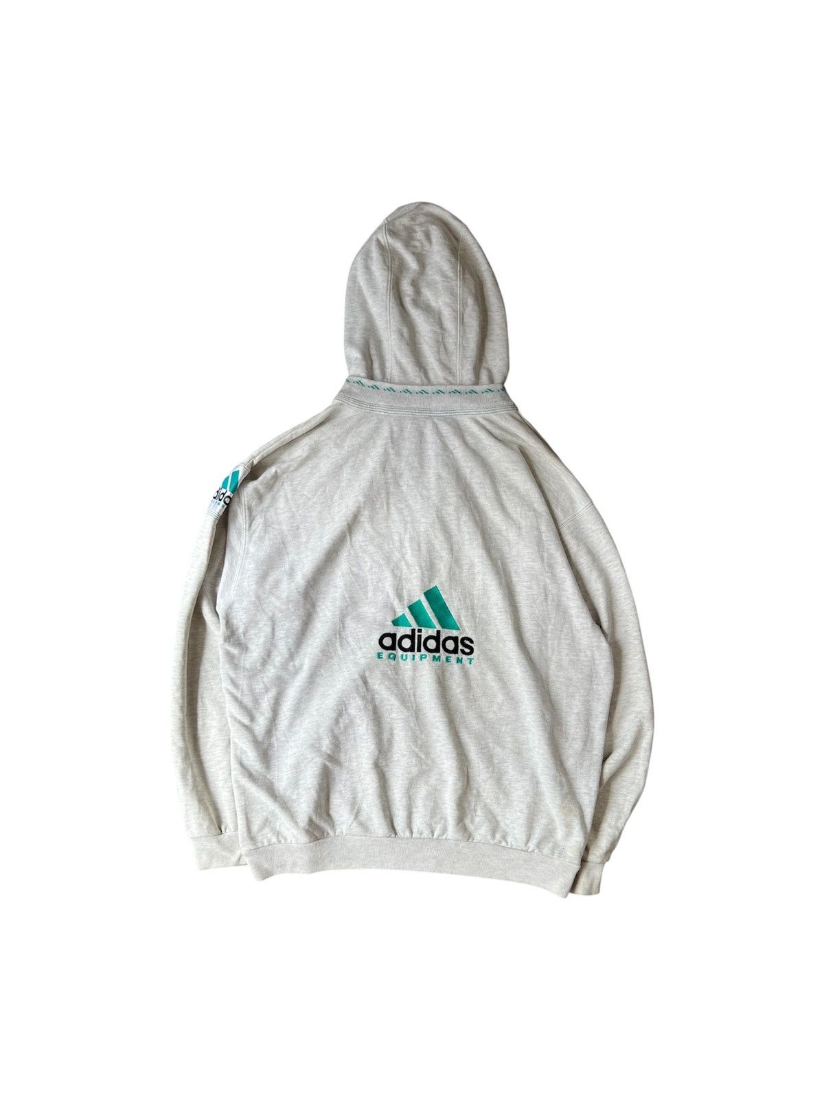 Adidas Adidas Deutschland Germany Pullover Hoodie Vintage Size US XL / EU 56 / 4 - 5 Thumbnail