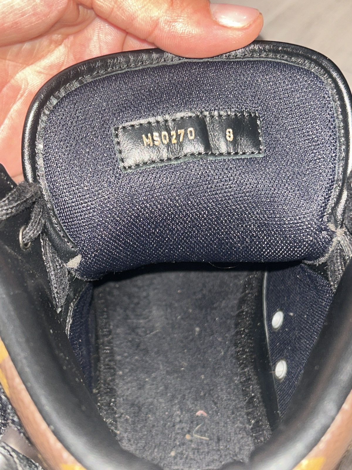 Louis Vuitton Louis Vuitton Rivoli High Black/White/Brown 'Tri-Color' Size US 9 / EU 42 - 9 Thumbnail