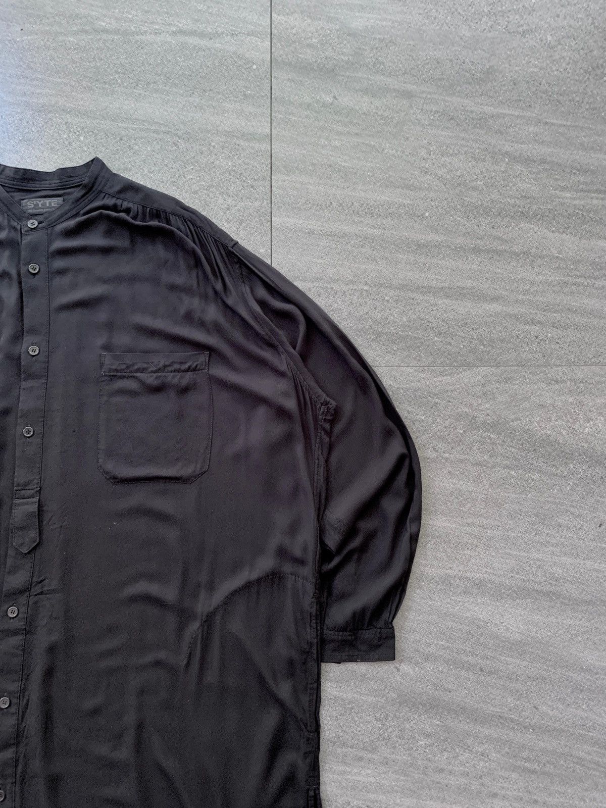 Yohji Yamamoto FREE TAX! SYTE Rayon Hybrid Long Shirt Dreas Size M / US 6-8 / IT 42-44 - 4 Thumbnail