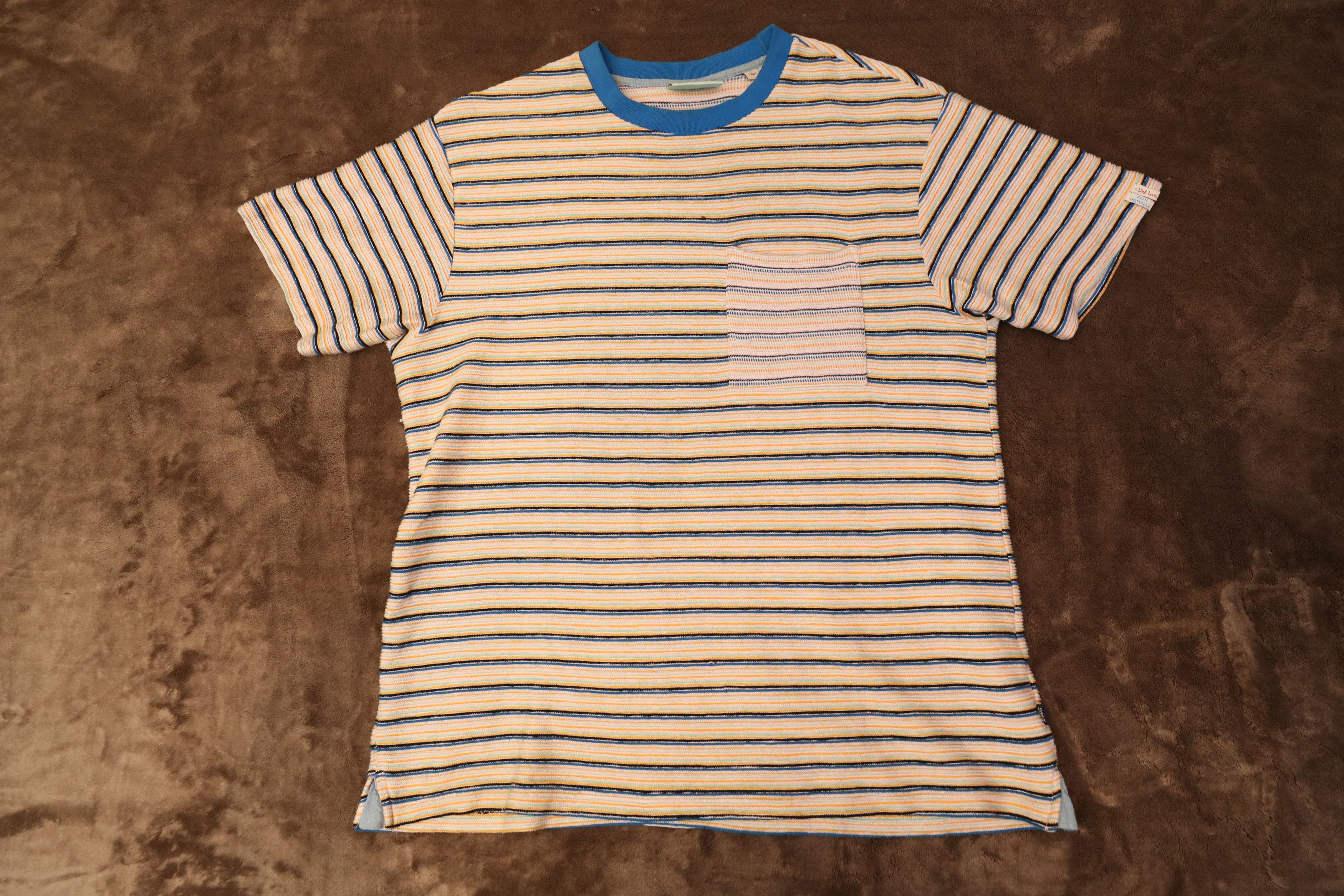 Scotch & Soda Scotch & Soda Structured Striped Pocket Tee (L) Size US L / EU 52-54 / 3 - 3 Thumbnail