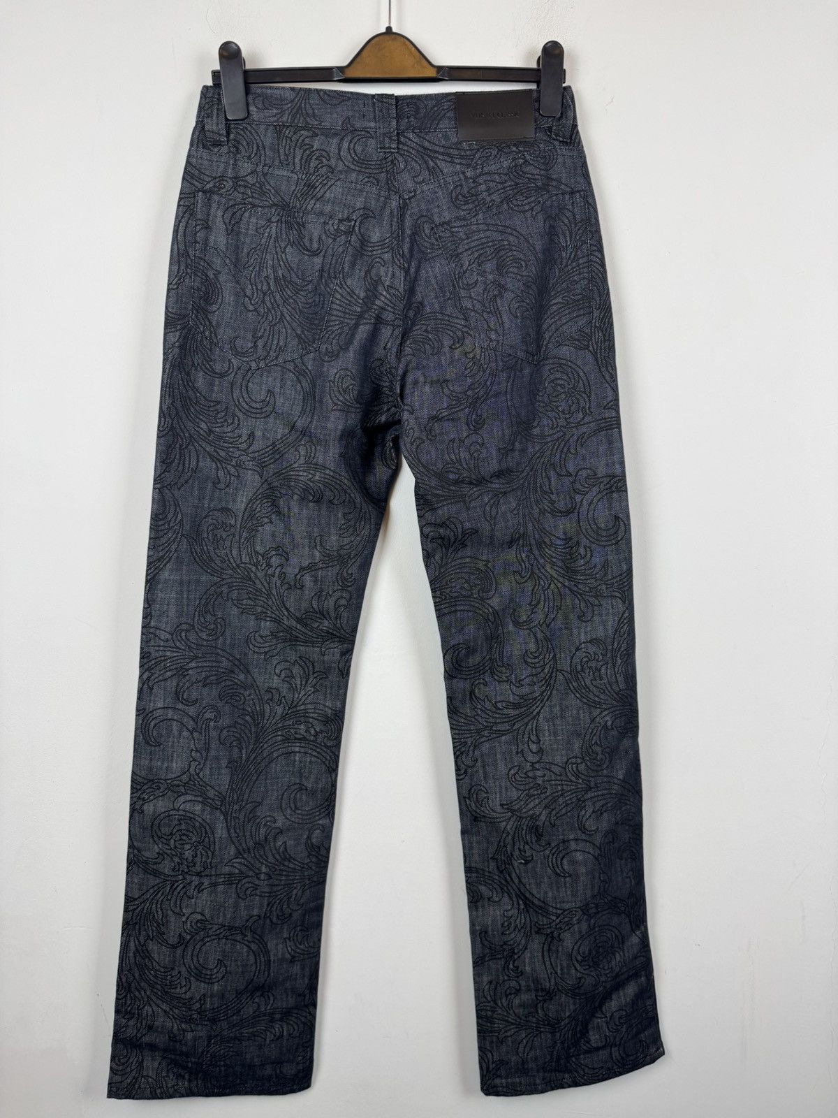 Versace Vintage Versace Classic Baroque Printed Denim Jeans Size US 32 / EU 48 - 3 Thumbnail