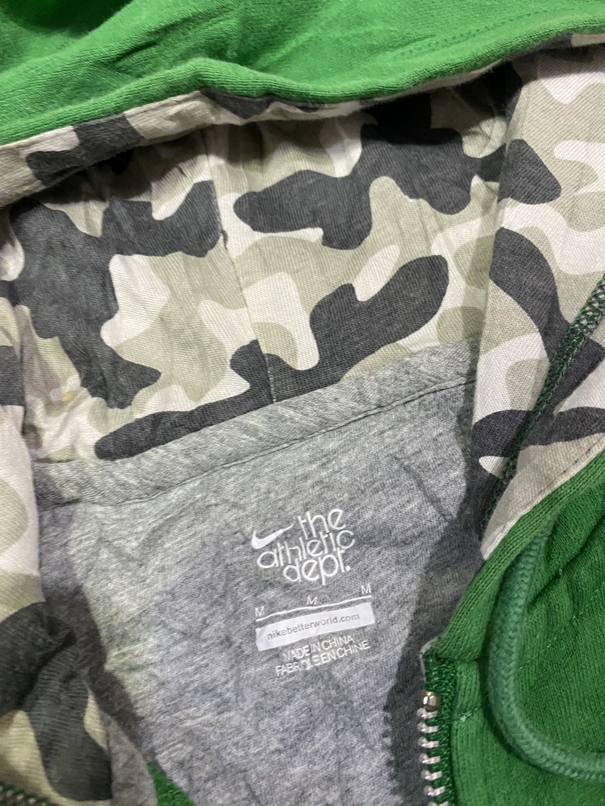 Hysteric Glamour × Japanese Brand × Nike Disstressed Nike Japanese Styled Green Size US M / EU 48-50 / 2 - 7 Thumbnail
