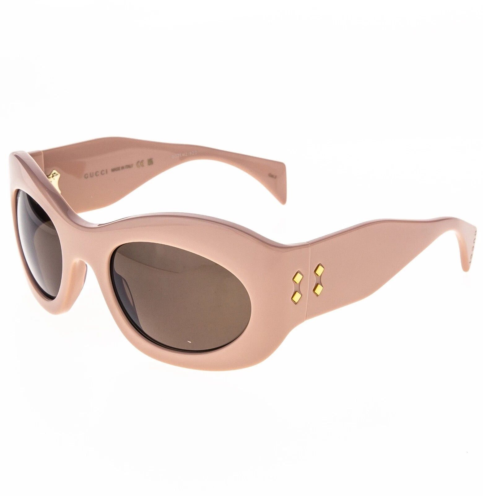 Gucci GUCCI 1463 Nude Pink Bold Oversized Gg1463S 003 Sunglasses Size ONE SIZE - 5 Thumbnail