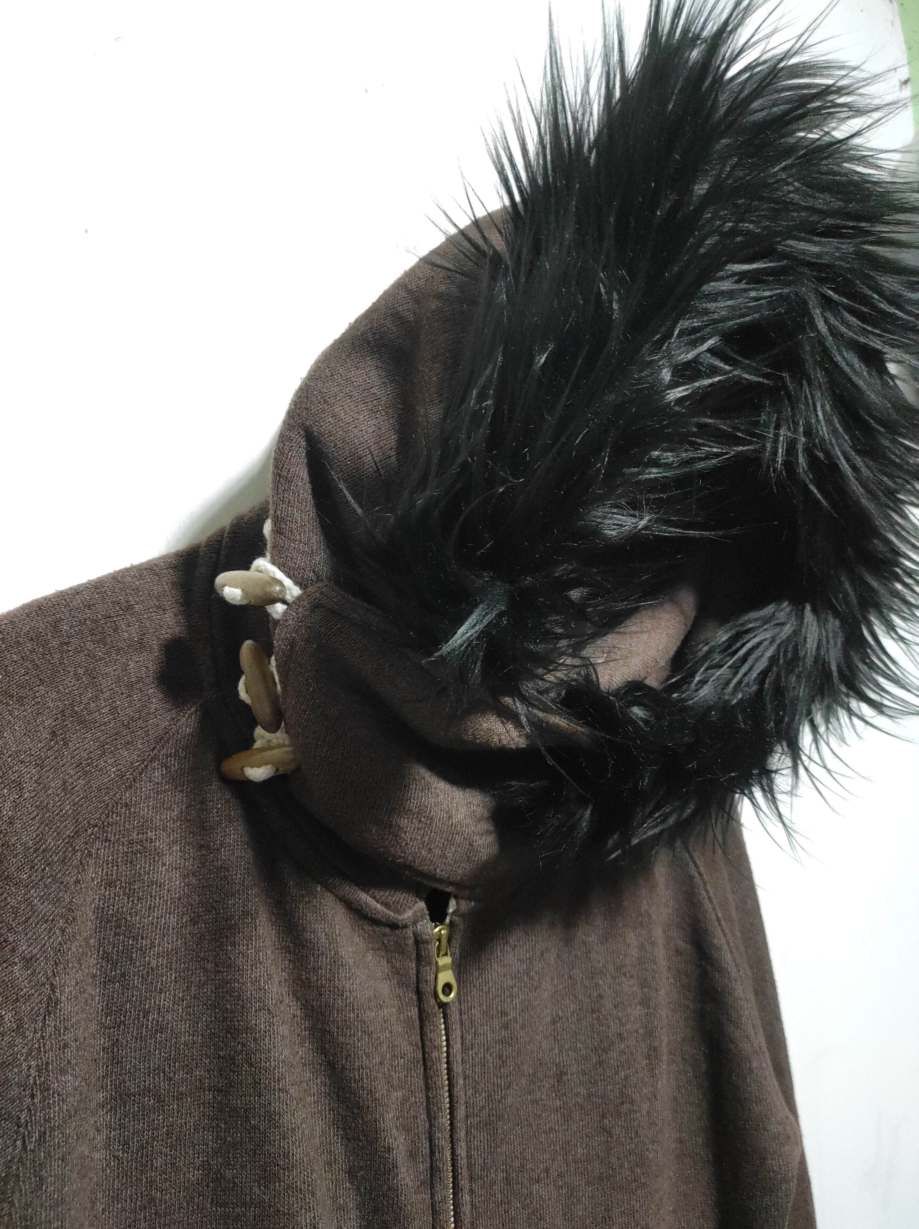 Hysteric Glamour Union Double Zip Fur Hoodie i6w9 LBG style Size US M / EU 48-50 / 2 - 5 Thumbnail
