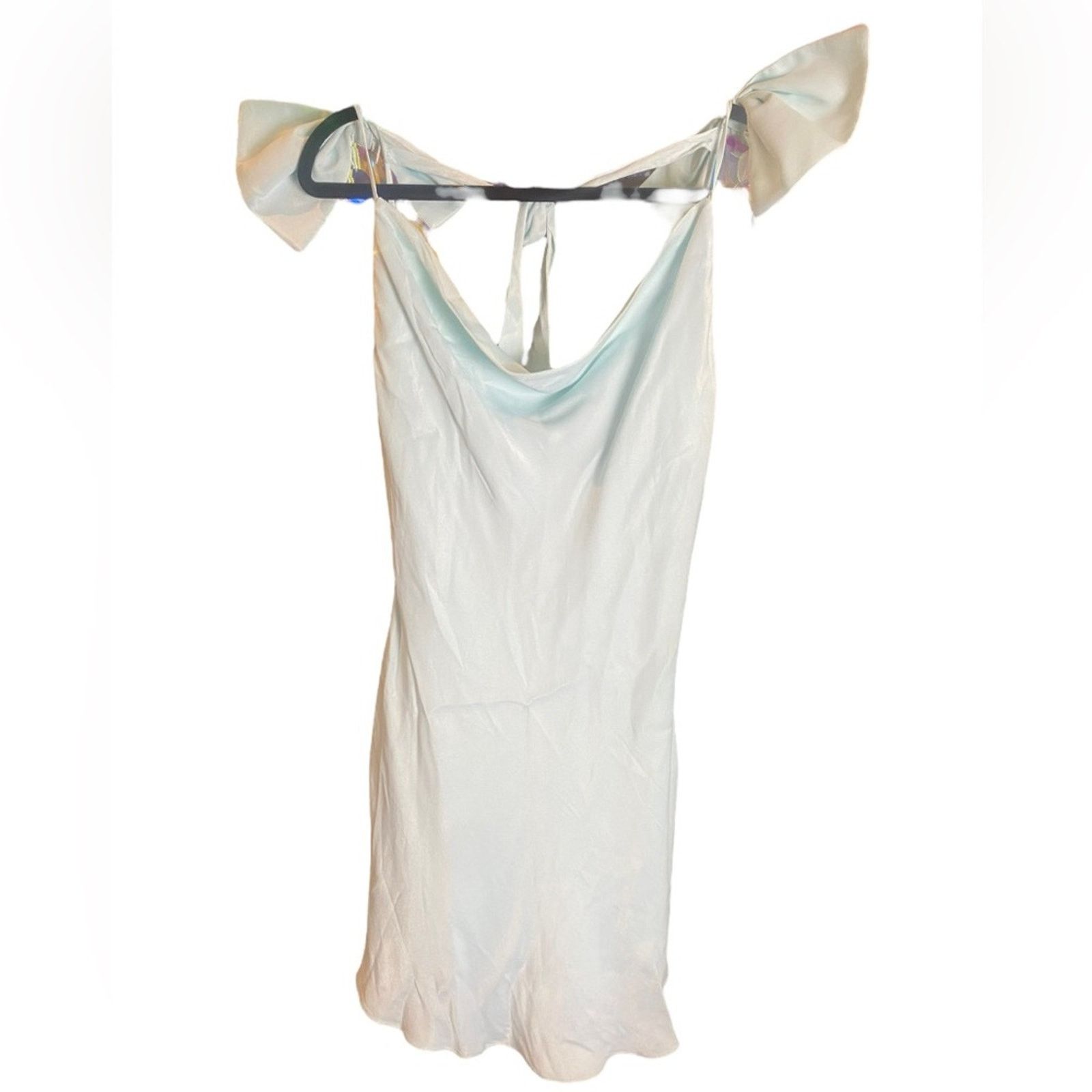 REVOLVE Eleonora Sequin Mini Dress in Blue Glass LPA M Size M / US 6-8 / IT 42-44 - 2 Thumbnail