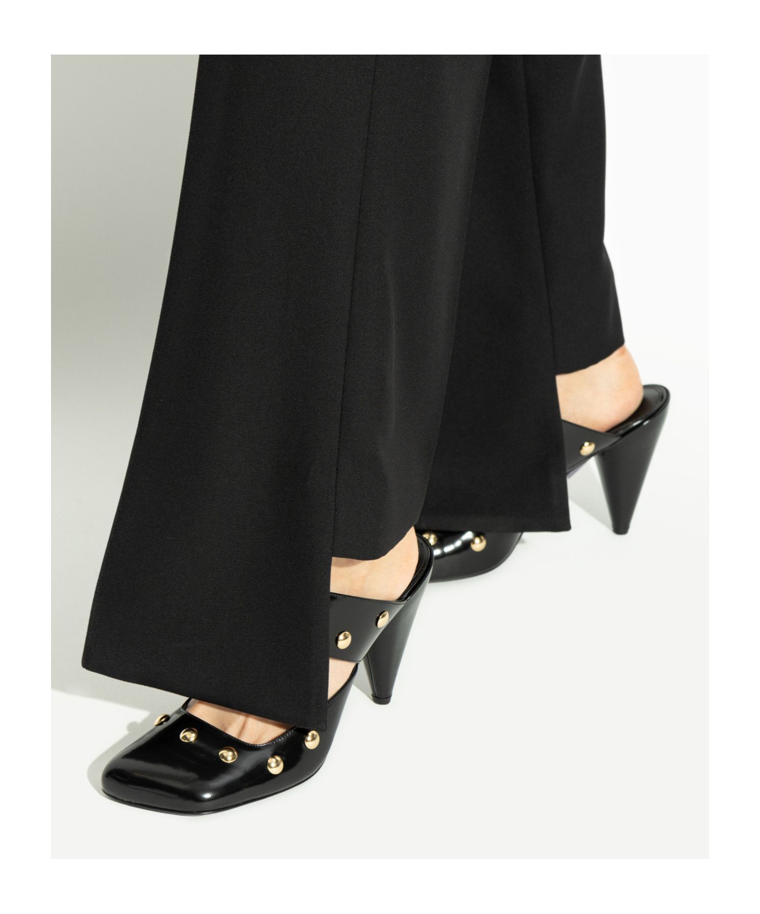 Chloe o1s22i1n0425 Jade Décoletté Shoes in Black Size US 10 / IT 40 - 3 Thumbnail
