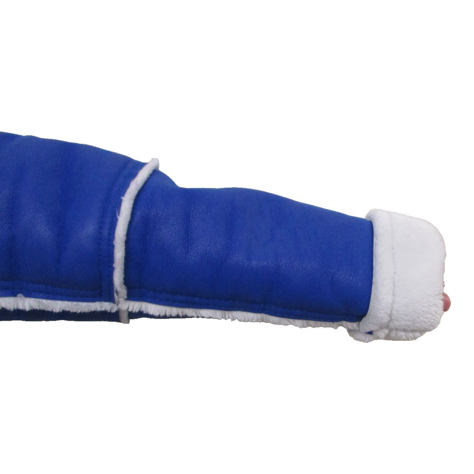 Jordan Craig Jordan Craig Coat Women Sm Blue Faux Leather Hooded Fur Trim Size S / US 4 / IT 40 - 7 Thumbnail
