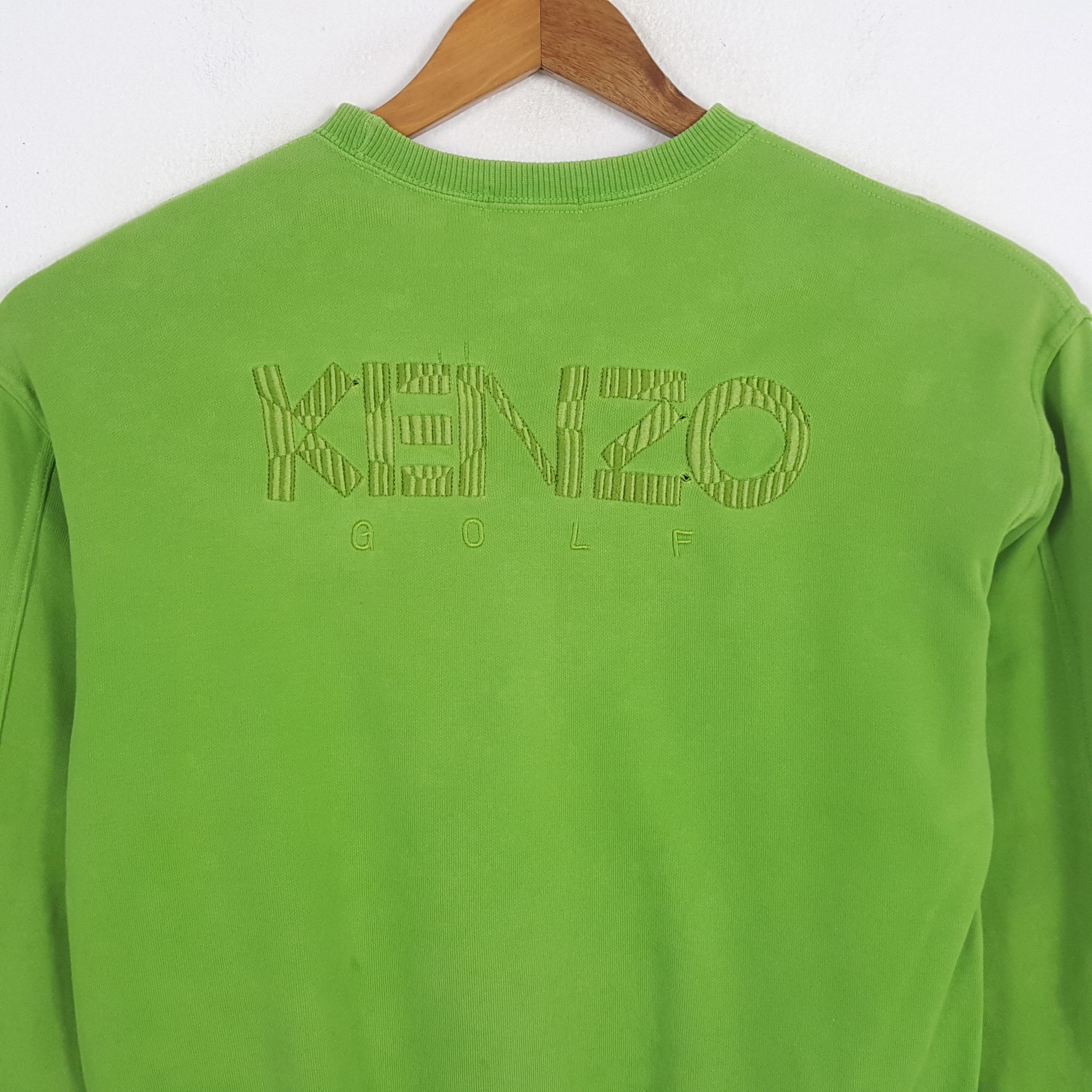 Japanese Brand × Kenzo × Vintage Vintage KENZO GOLF Japanese Fashion Brand Sweatshirts Size US M / EU 48-50 / 2 - 2 Thumbnail