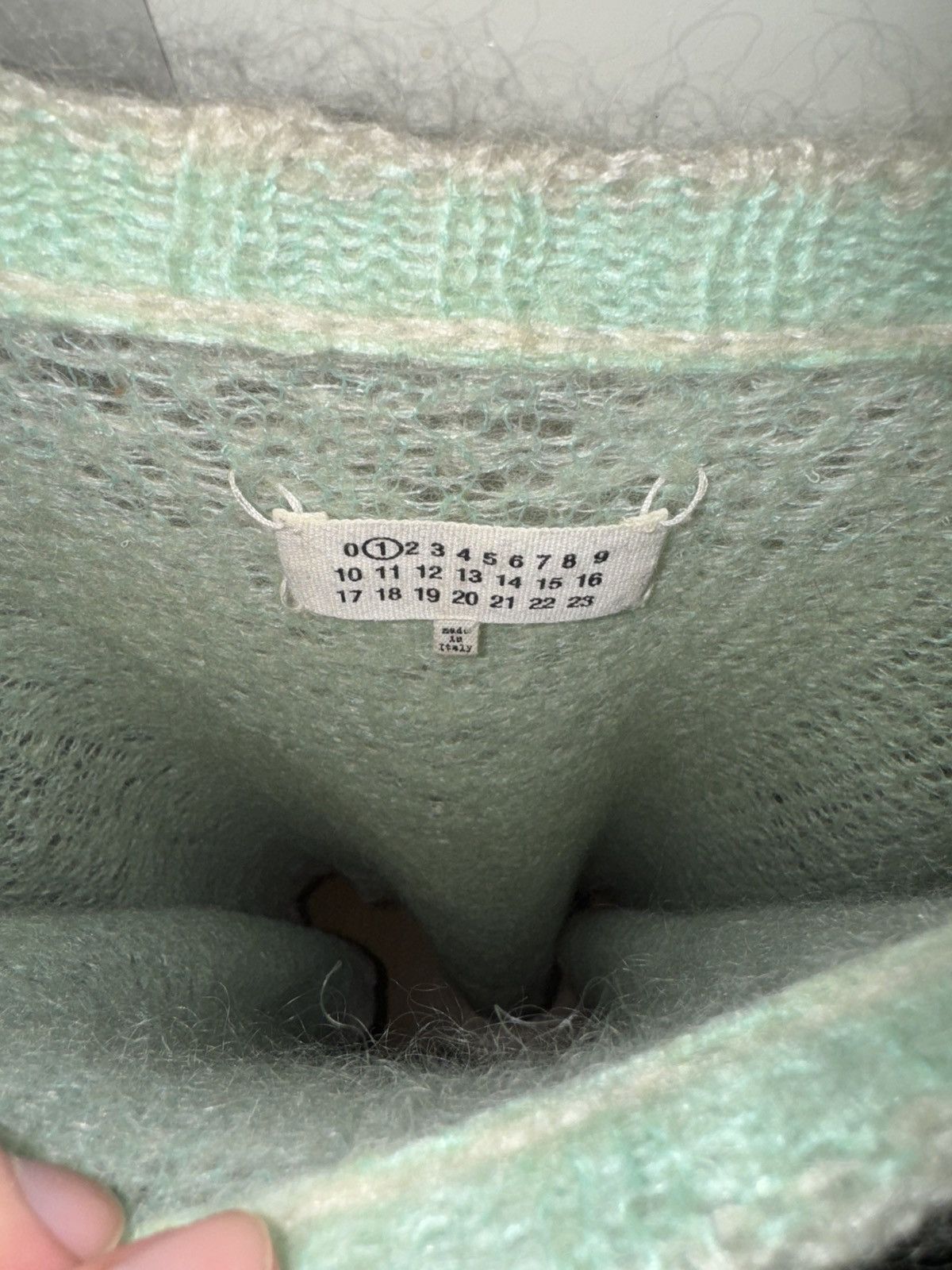 Maison Margiela Mint knitwear Size M / US 6-8 / IT 42-44 - 3 Thumbnail