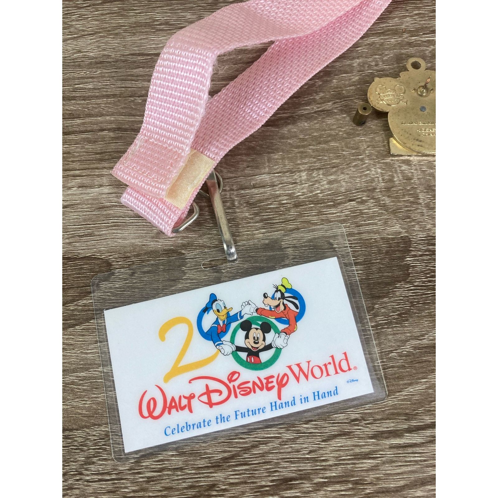 Disney Disney World Vintage Lanyard 2000 with Beach Club Pin Mickey Size ONE SIZE - 8 Thumbnail
