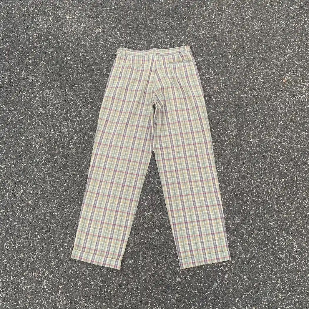 Henry Cotton's × Vintage Vintage HENRY COTTON’S Check Chino Plaid Pants W29 Size US 29 - 9 Thumbnail