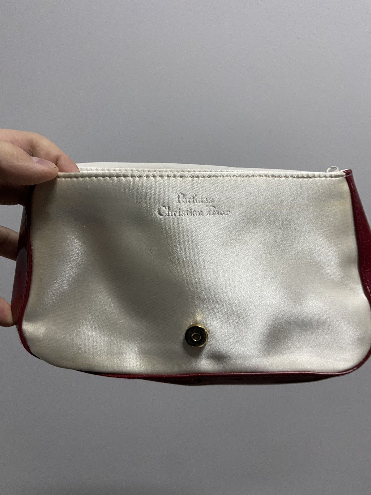 Christian Dior Monsieur × Vintage Christian Dior Parfums Vintage pouch Bag big logo CD Size ONE SIZE - 7 Thumbnail