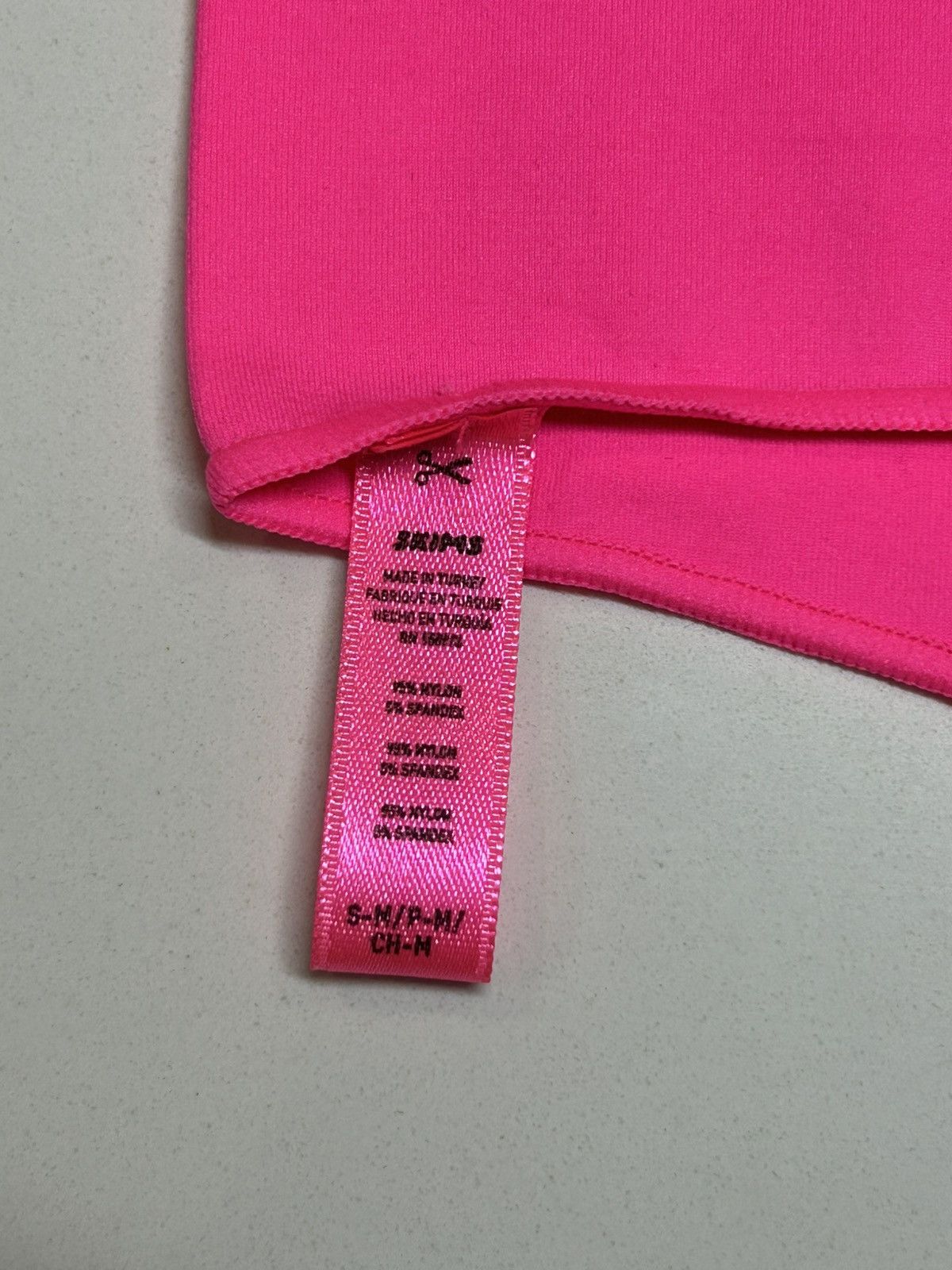 SKIMS SKIMS : ESSENTIAL T-SHIRT BODYSUIT | PINK HIGHLIGHTER Size S / US 4 / IT 40 - 4 Thumbnail