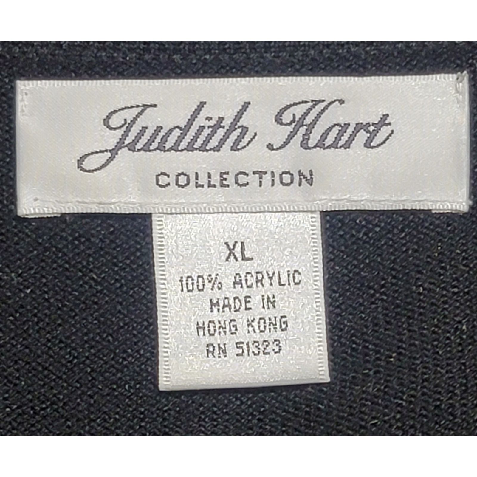 Other Judith Hart Black Small Beaded Round Neck Top XL Lightweight Size XL / US 12-14 / IT 48-50 - 4 Thumbnail