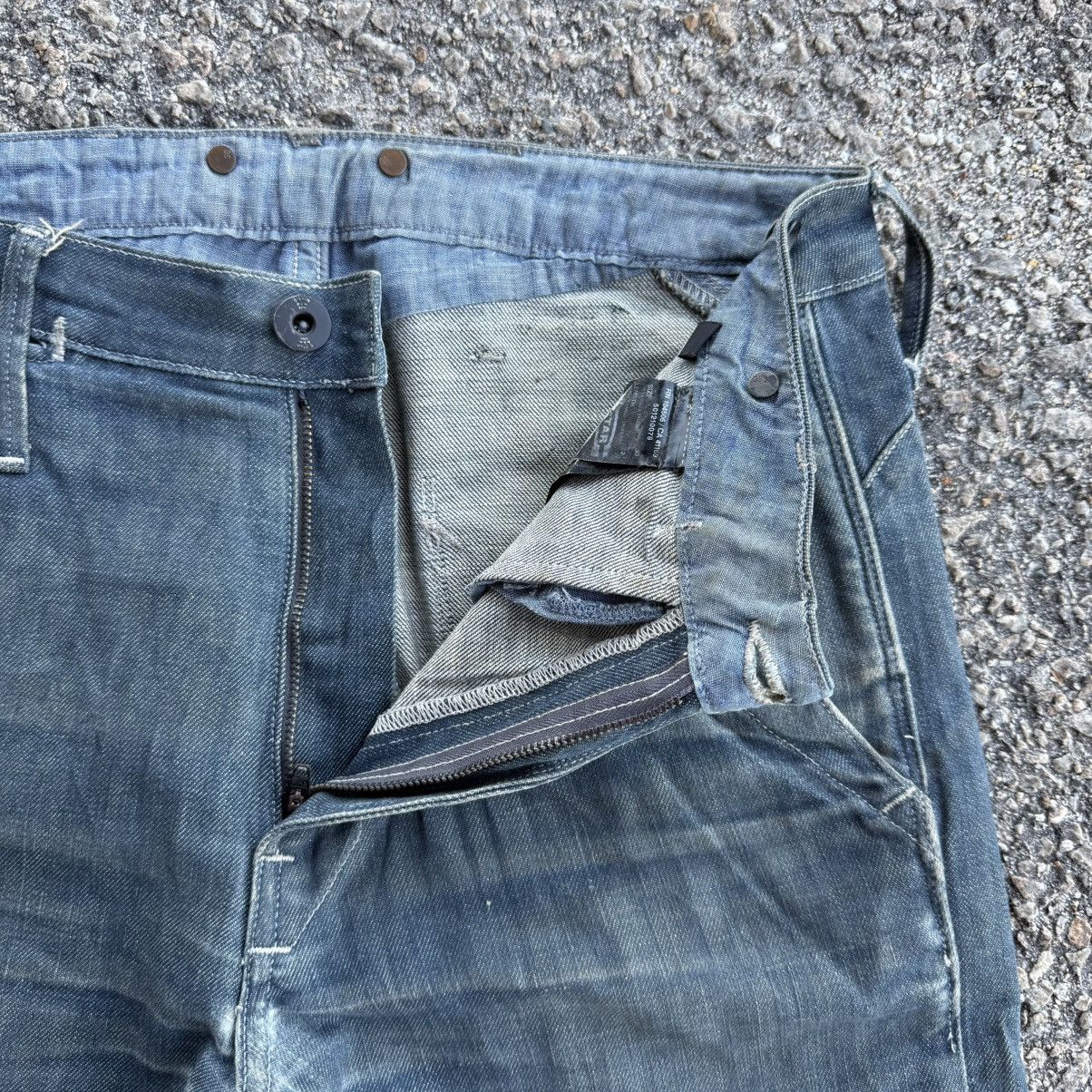 G-Star × Japanese Brand × Jean VINTAGE G STAR RAW FADED JEAN DENIM PANTS Size US 32 / EU 48 - 8 Thumbnail