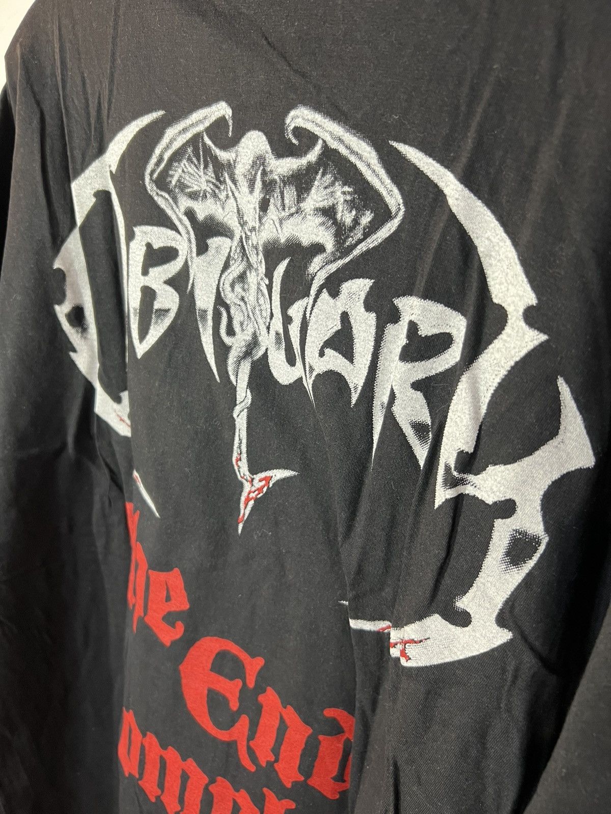 Band Tees vintage Obituary end complete fin early 90s shirt Size US XL / EU 56 / 4 - 4 Thumbnail