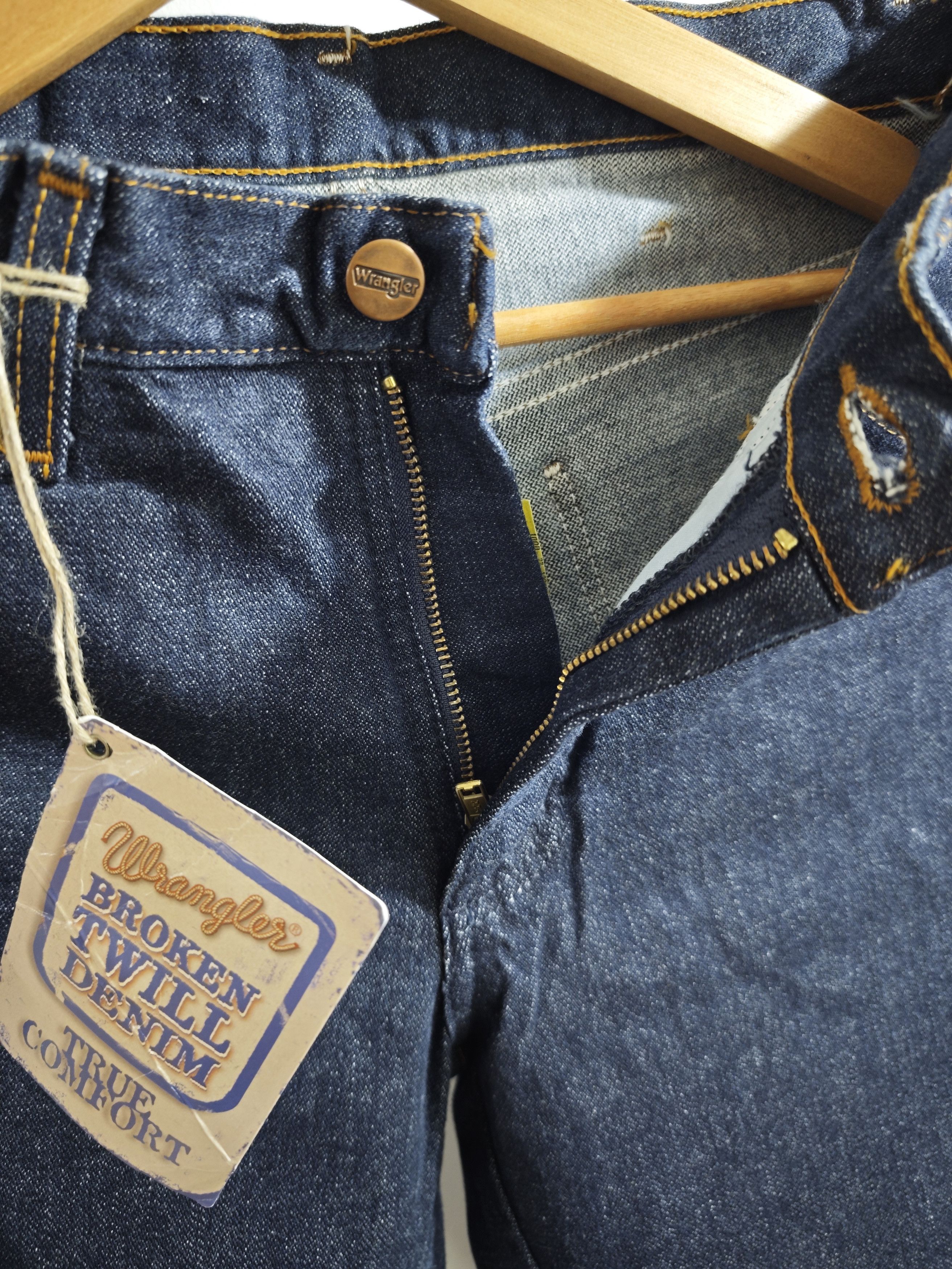 Wrangler Wrangler Cowboy Deadstock Jeans Broken Twill Vintage Look Size US 31 - 1 Thumbnail
