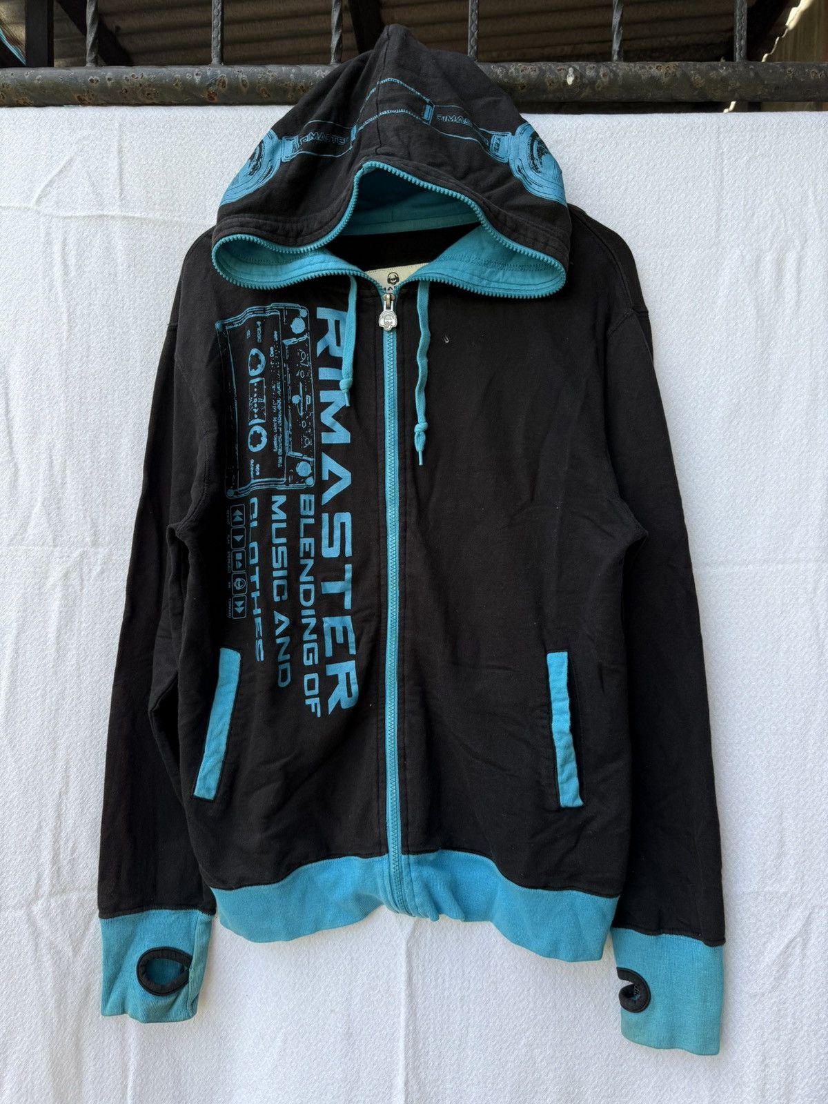 Hysteric Glamour Rimaster japanese style fullzip poem hoodie ifsixwasnine lgb Size US L / EU 52-54 / 3 - 1 Thumbnail