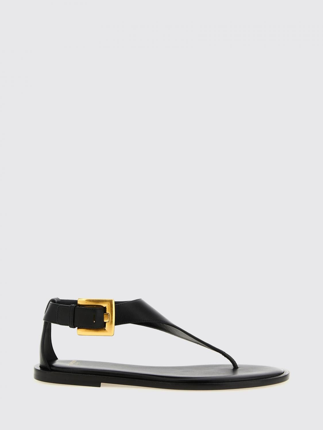 Balmain Balmain Heeled Sandal Woman Black Size US 7 / IT 37 - 1 Thumbnail