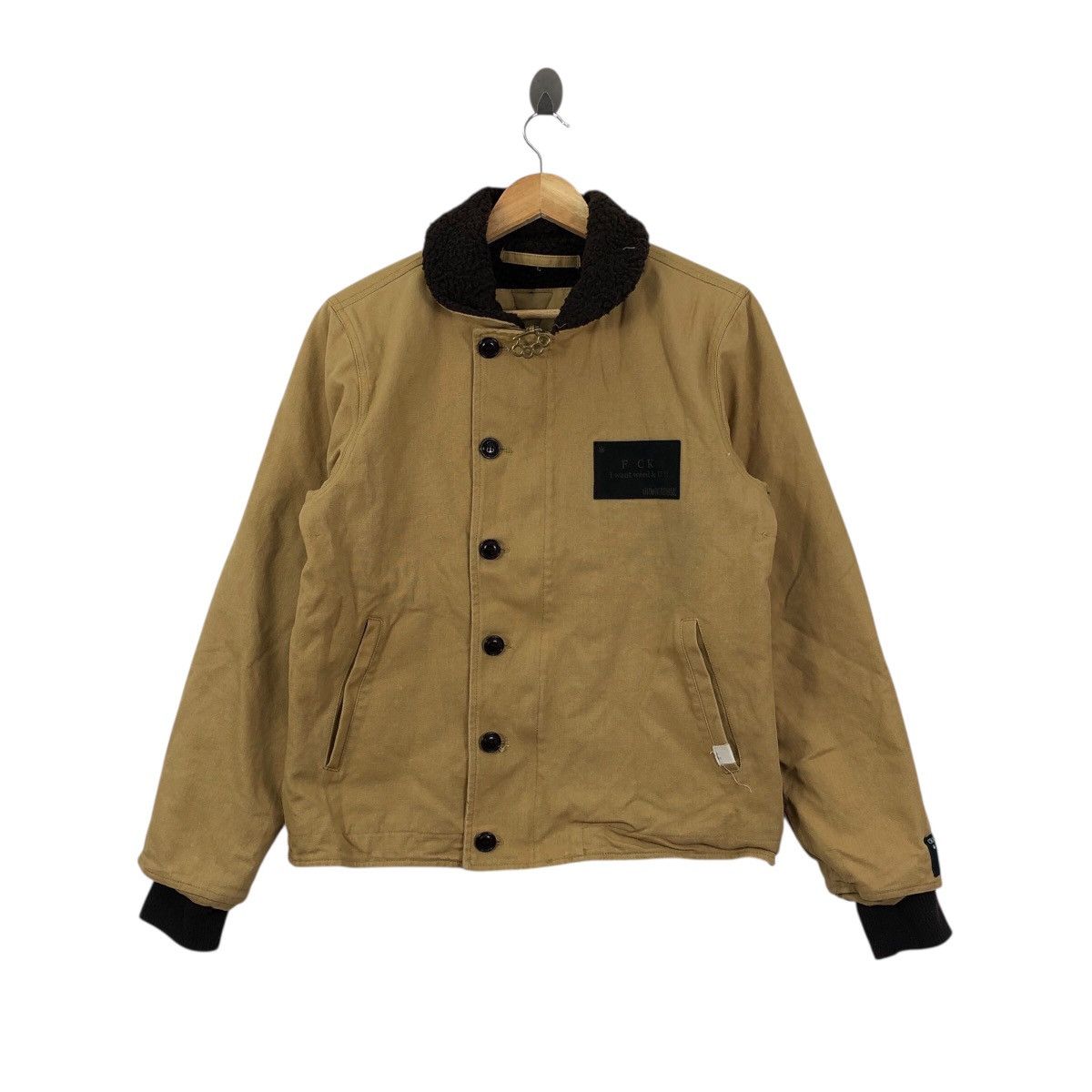 Vintage Vintage CRACK HOUSE SMOKEWEAR Chore Custom Jacket Size US L / EU 52-54 / 3 - 3 Thumbnail