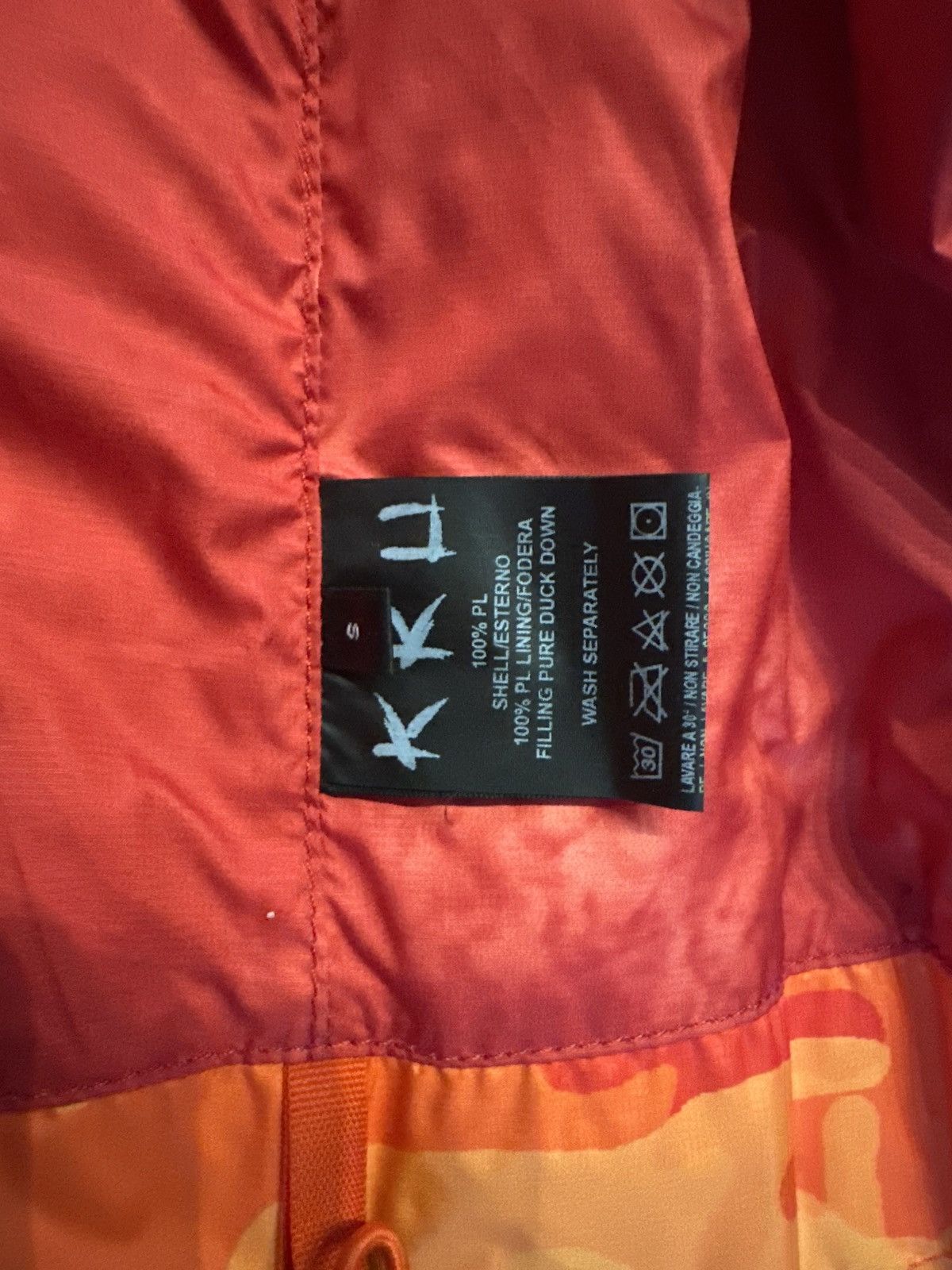Other KRU V Power Orange Camo Fade Puffer Jacket - NWT Size S Size US S / EU 44-46 / 1 - 8 Thumbnail