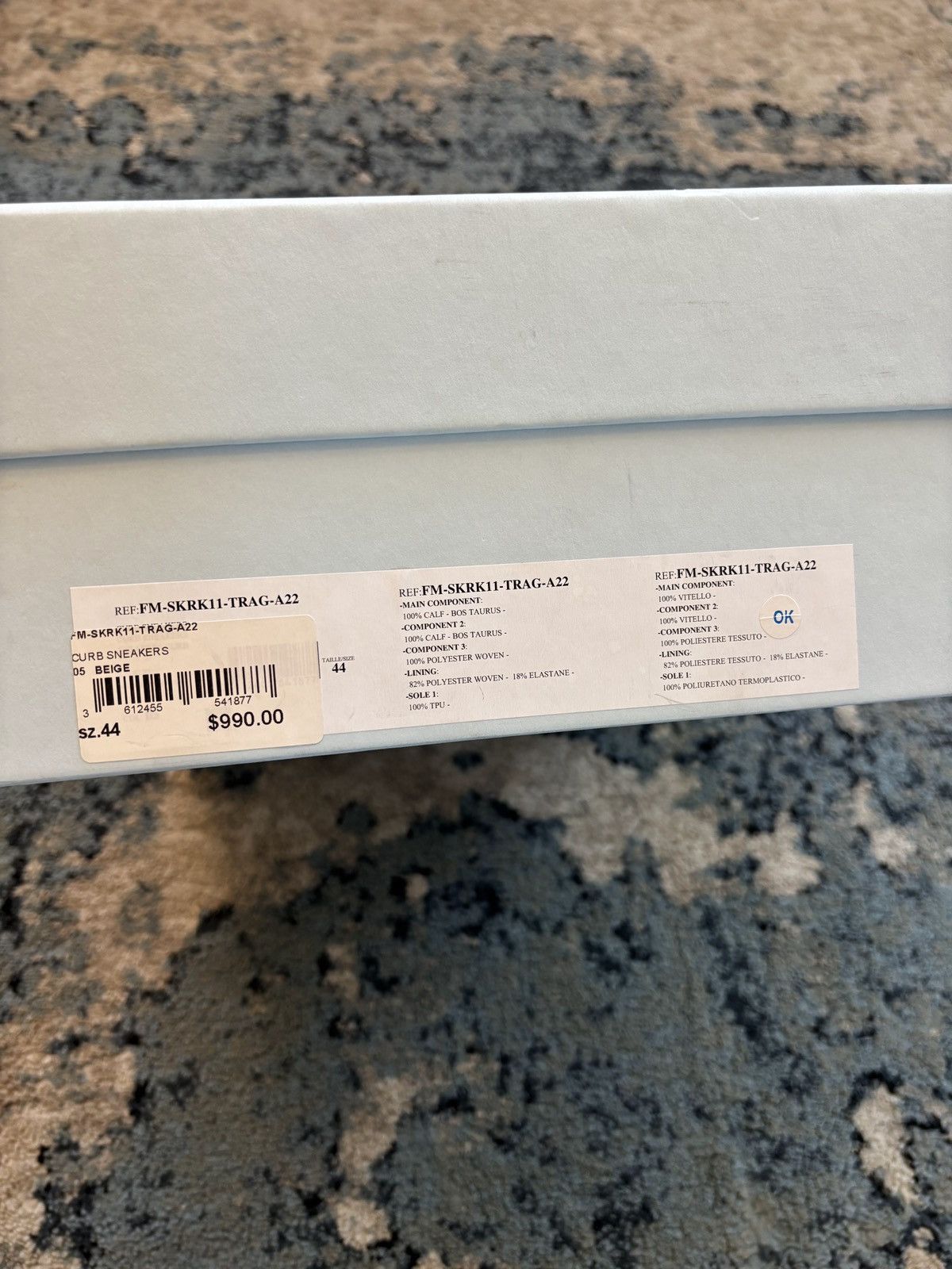 Lanvin Lanvin Curb Sneakers Size 44 (11US) Brand New Og All Size US 11 / EU 44 - 7 Thumbnail