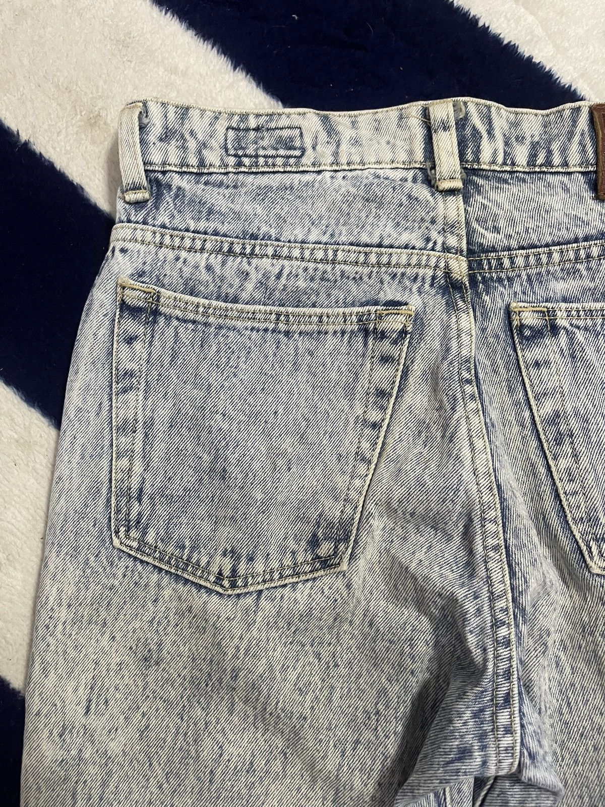 Japanese Brand × Wrangler Wrangler Acid Wash Jeans (14) Size US 28 / EU 44 - 6 Thumbnail