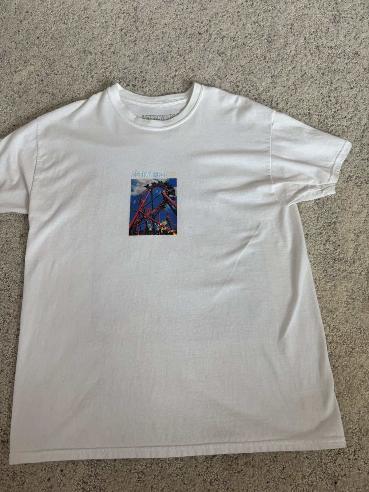 Travis Scott Travis Scott astro world tee Size US L / EU 52-54 / 3 - 1 Thumbnail
